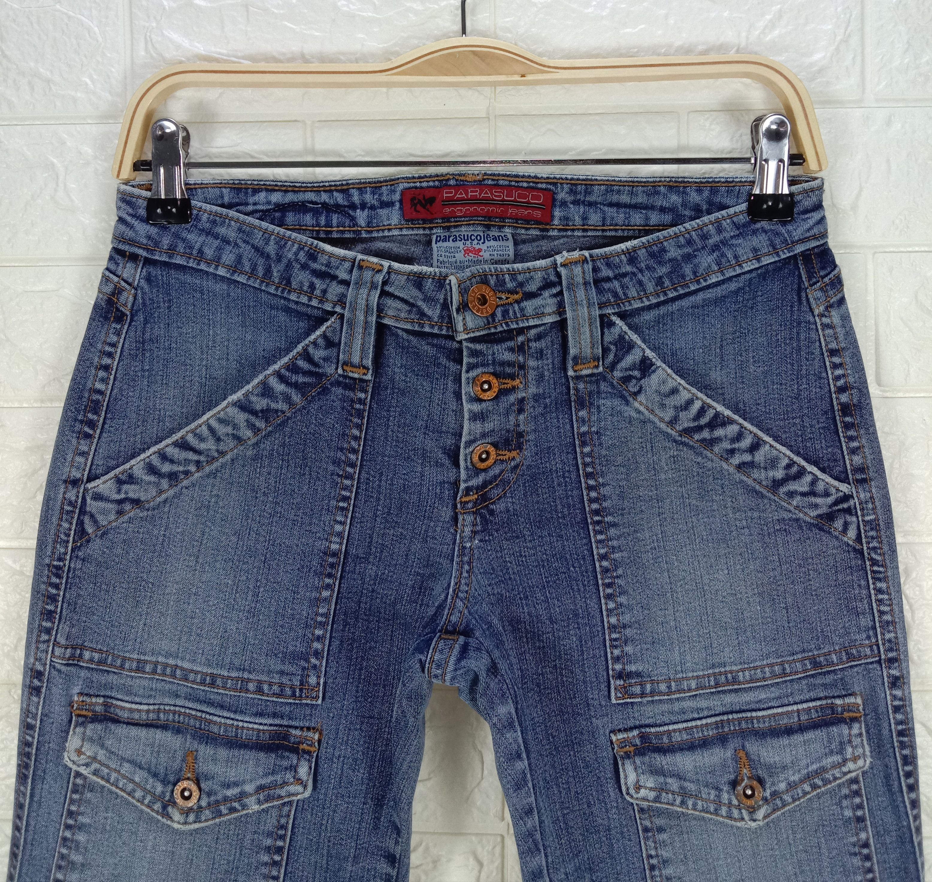 Parasuco Vintage Parasuco Bush Flare Jeans Size 29" - 2 Thumbnail