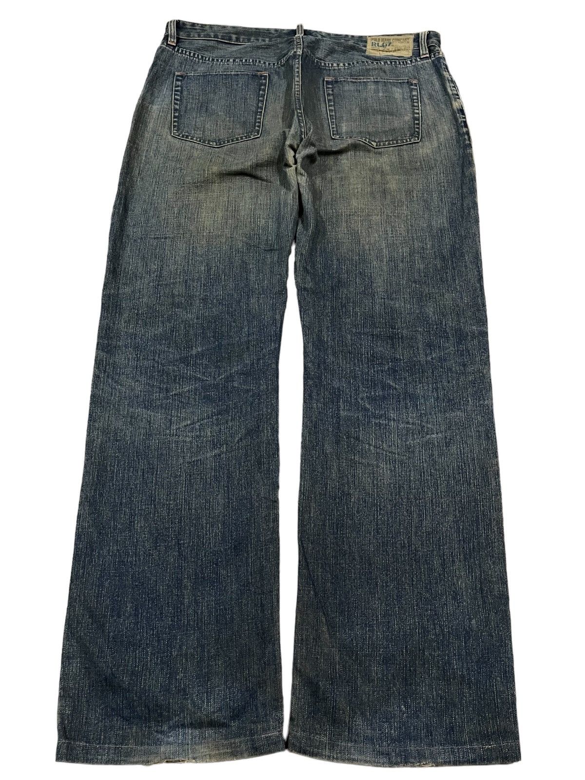 Polo Ralph Lauren Polo Jeans Ralph Lauren Mud Washed Straight Cut Jeans Size US 36 / EU 52 - 4 Thumbnail
