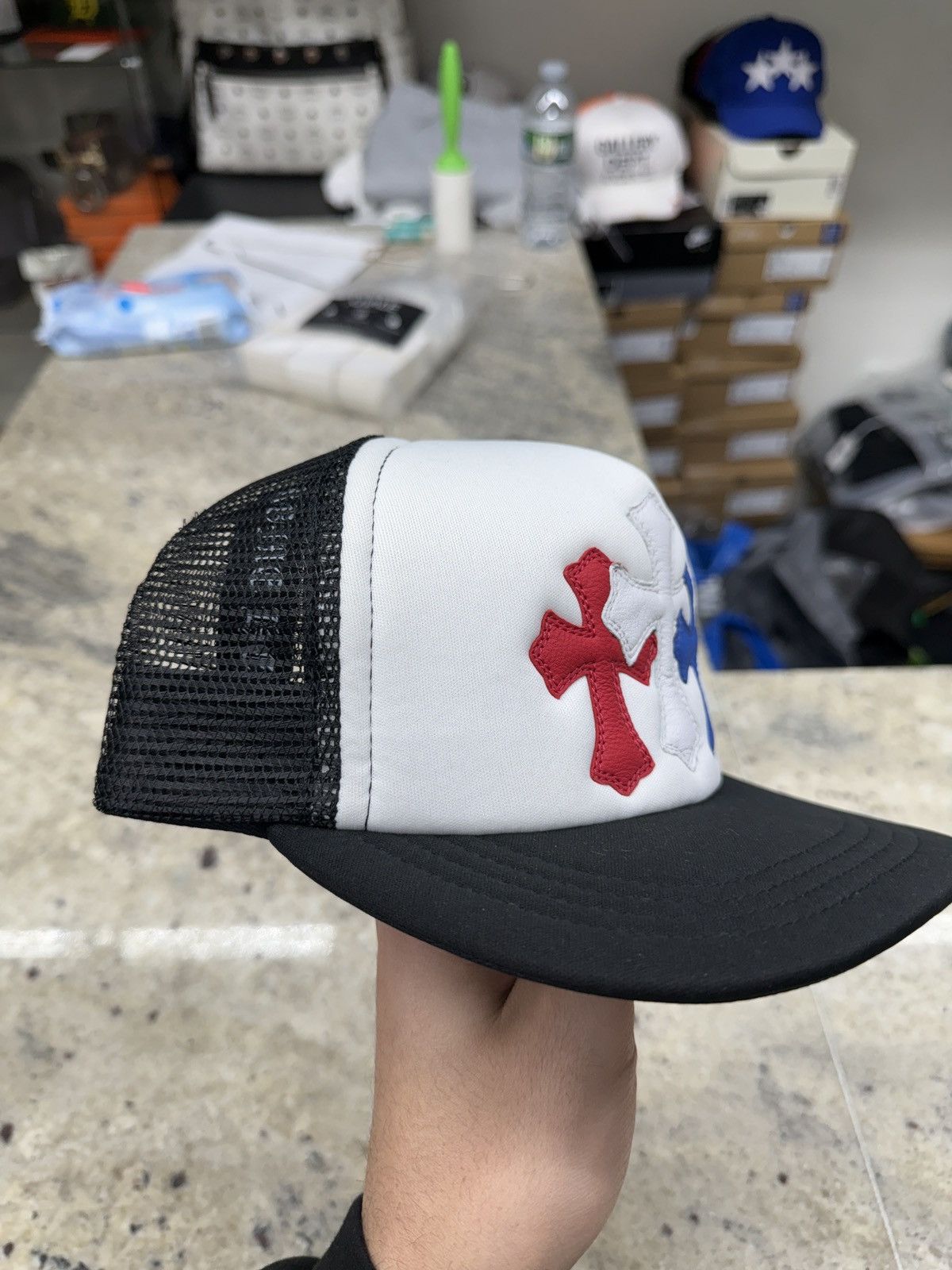 Chrome Hearts Chrome Hearts July 4th Trucker Hat Size ONE SIZE - 2 Thumbnail