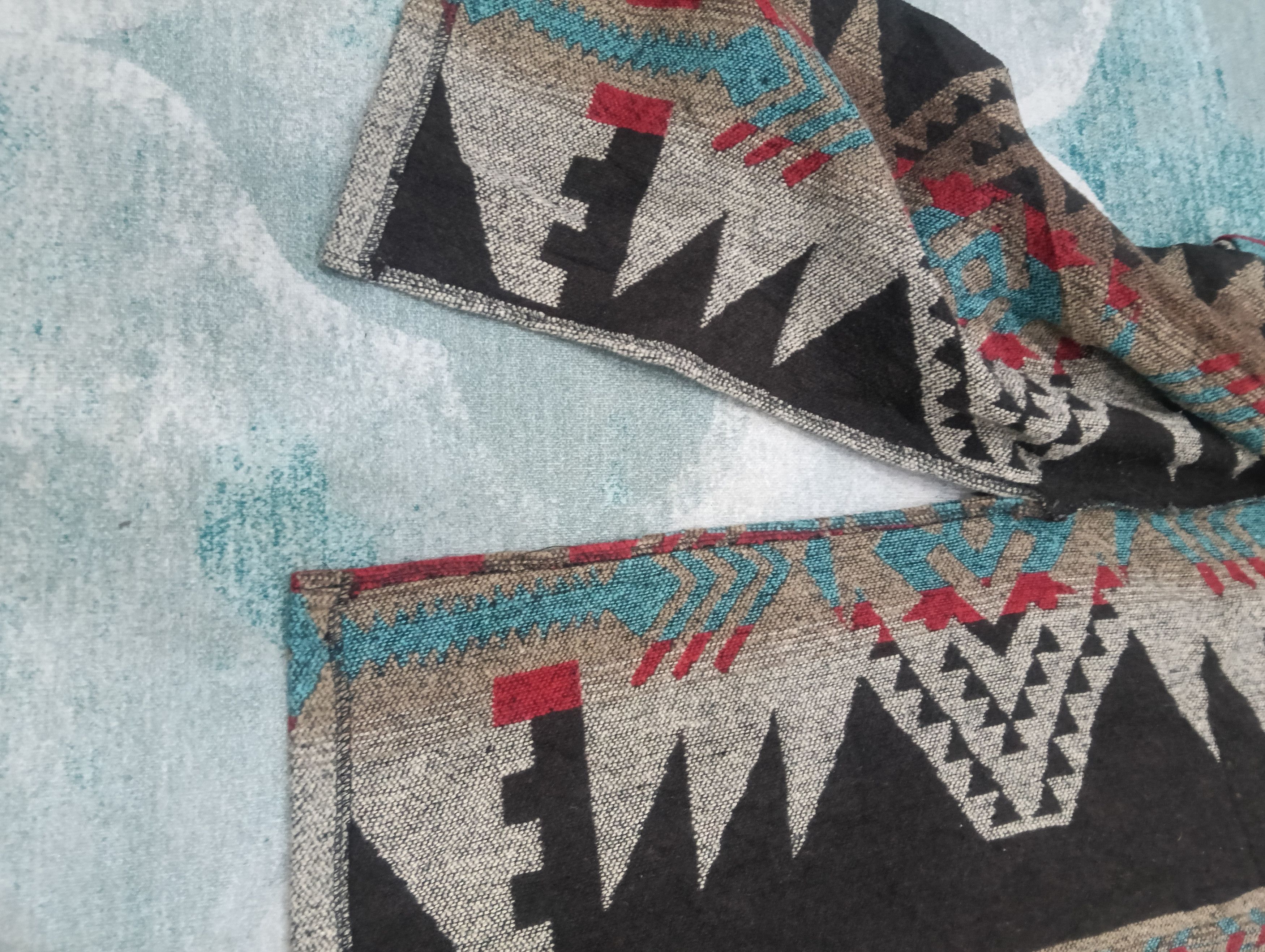 Japanese Brand × Vintage Yunduo Kimono Like Cardigan 2 Pocket With Colourful Colour Size US L / EU 52-54 / 3 - 7 Thumbnail