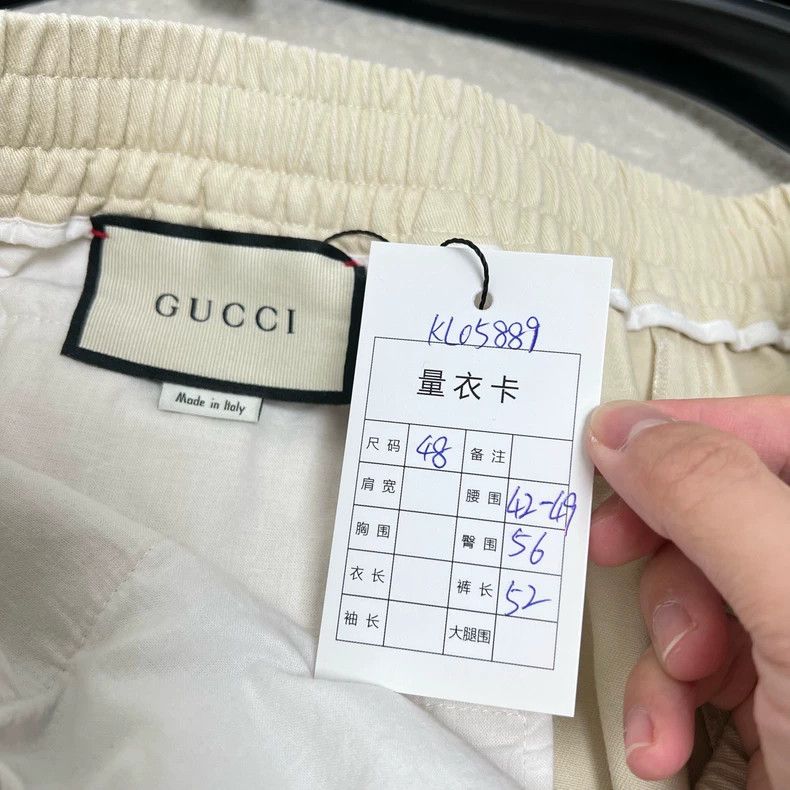 Gucci Gucci Red and blue silk satin side striped shorts 2504-Next Size US 34 / EU 50 - 6 Thumbnail
