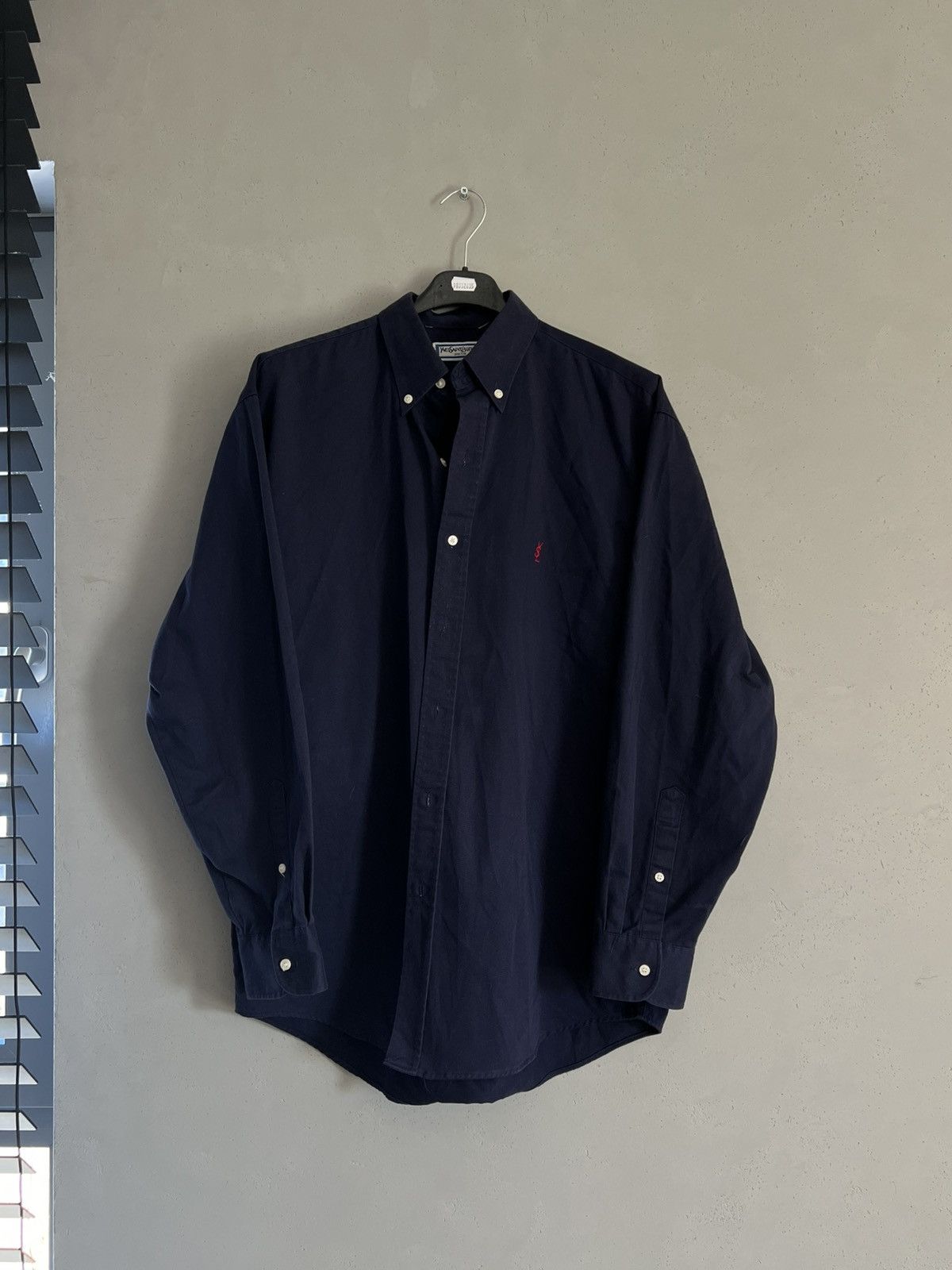 Saint Laurent Paris × Vintage × Yves Saint Laurent YSL shirt button up yves saint laurent vintage Size US M / EU 48-50 / 2 - 1 Thumbnail