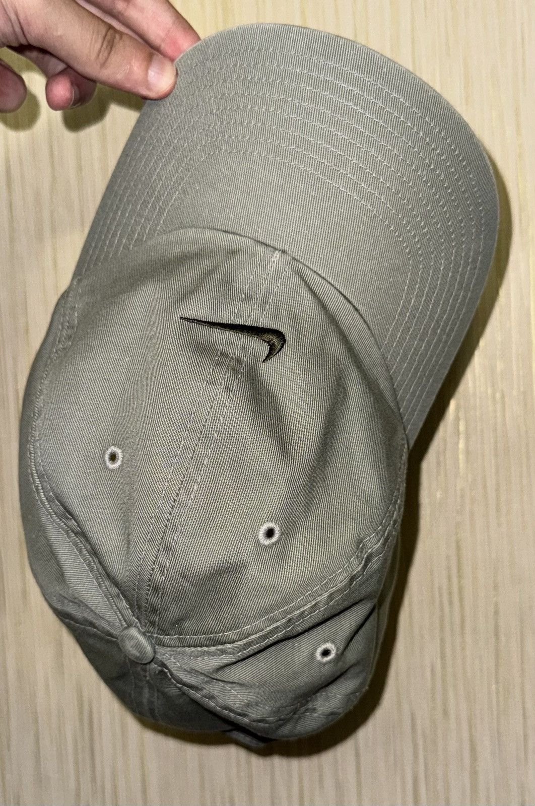 Nike × Vintage Nike vintage Y2K swoosh logo cap green Tn acg Size ONE SIZE - 3 Thumbnail