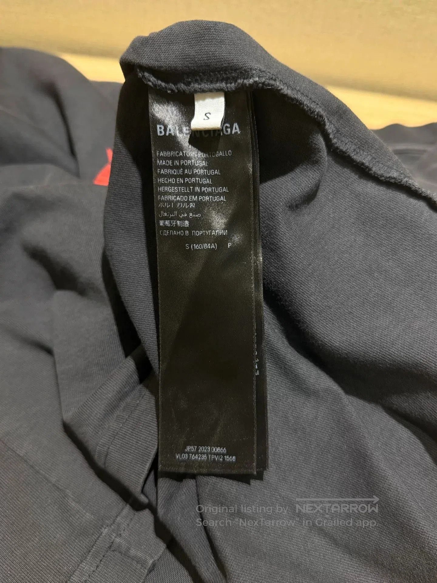 Balenciaga Balenciaga FW23 Short Sleeve T-Shirt. Size US S / EU 44-46 / 1 - 6 Thumbnail