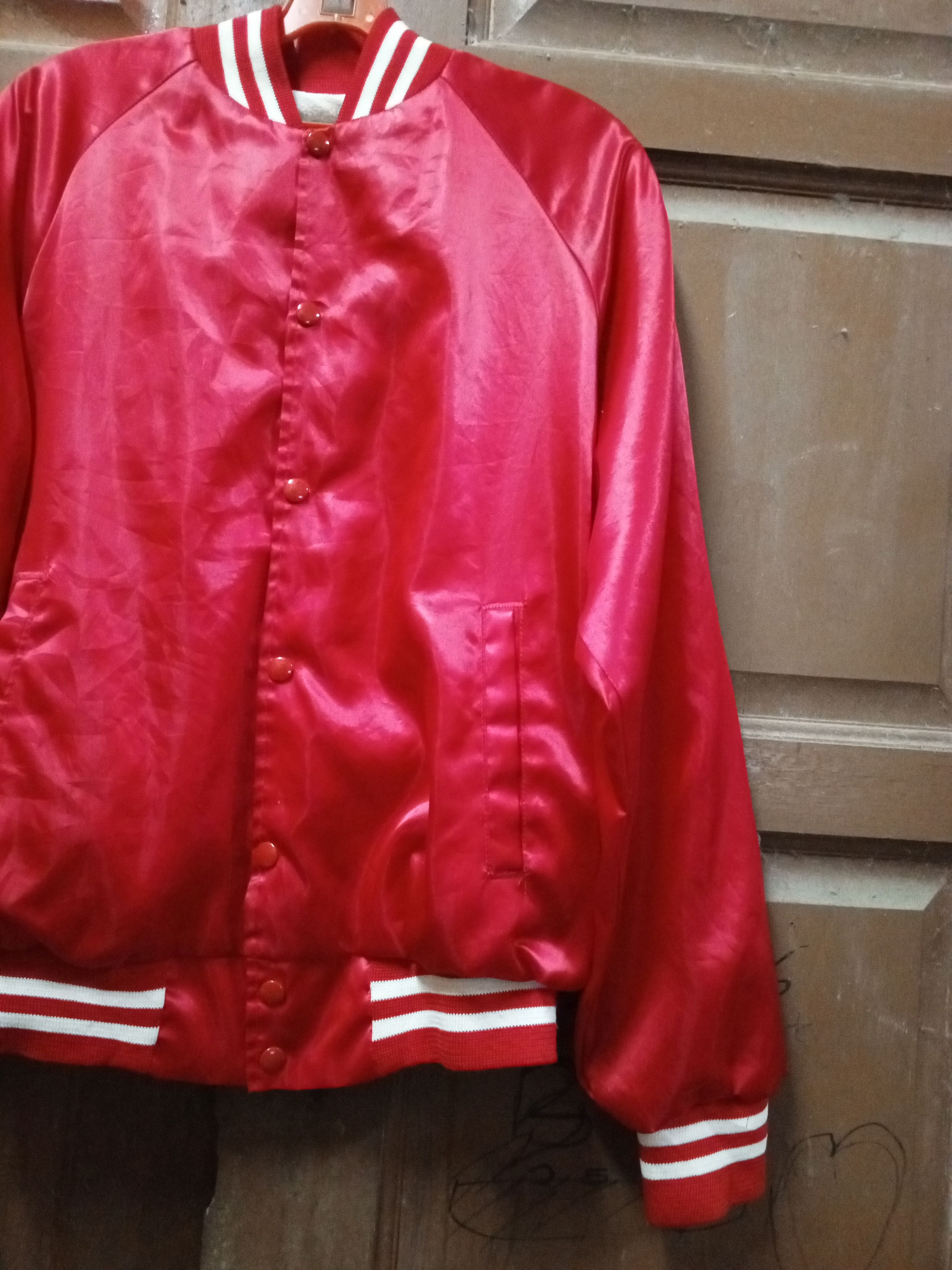 Other 🔥90s🔥nylon versity jacket rare Size US L / EU 52-54 / 3 - 4 Thumbnail