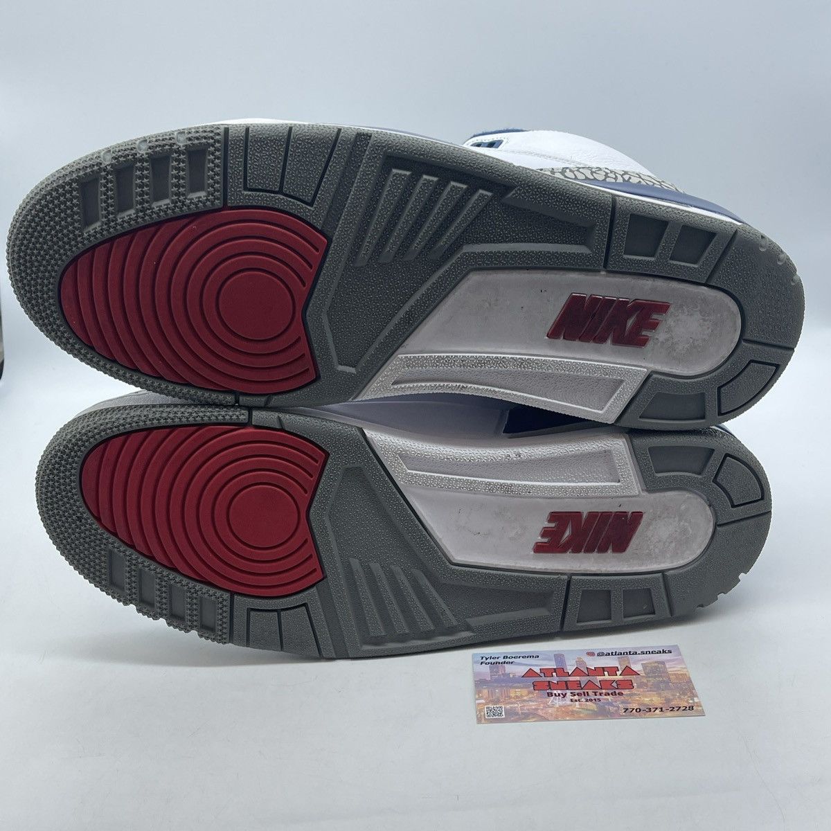 Jordan Brand Air Jordan 3 true blue Size US 12 / EU 45 - 7 Thumbnail
