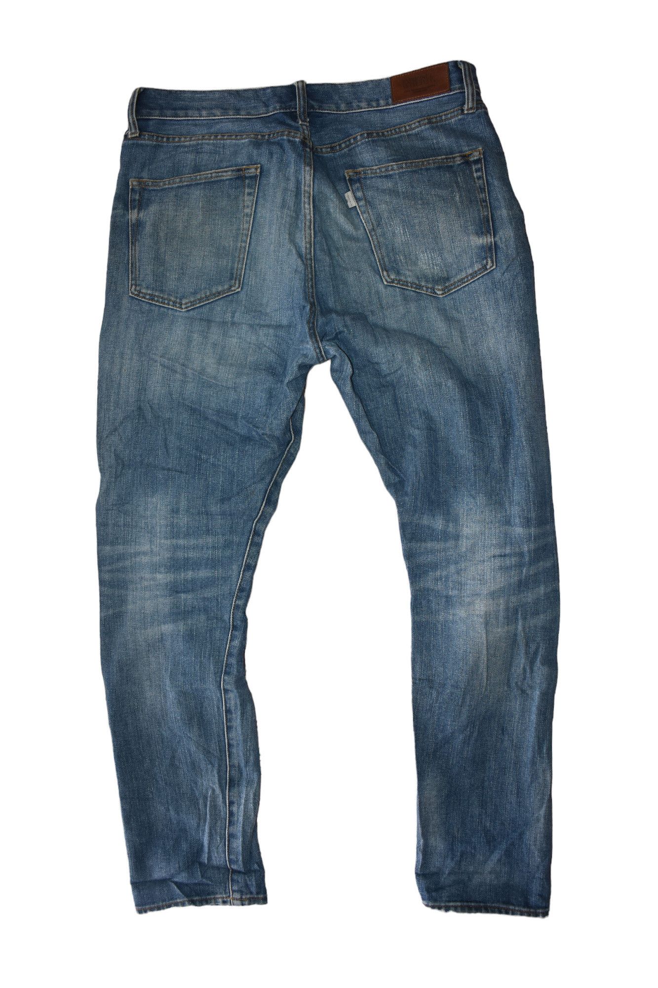 Japanese Brand × Jean Japanese Inherit Distress Slim Denim size 33 Size US 33 - 2 Thumbnail