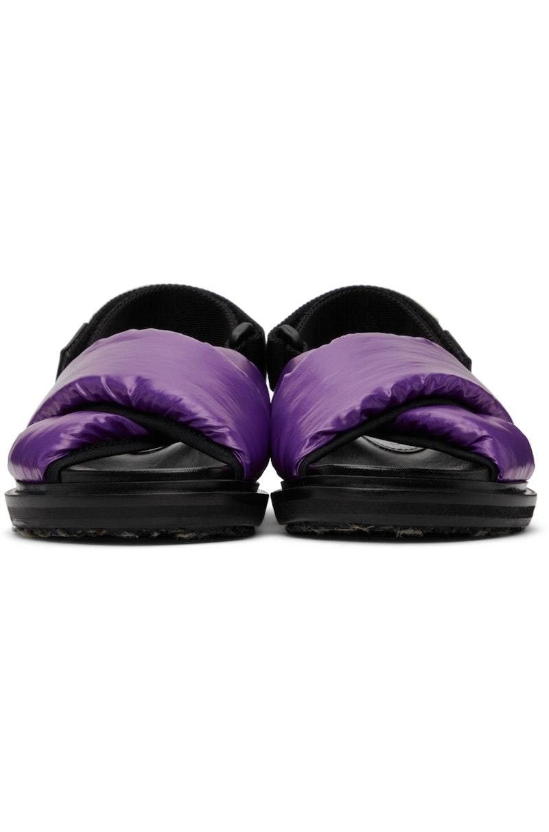 Marni o1y1125 Sandals in Purple/Black Size US 7 / IT 37 - 4 Thumbnail