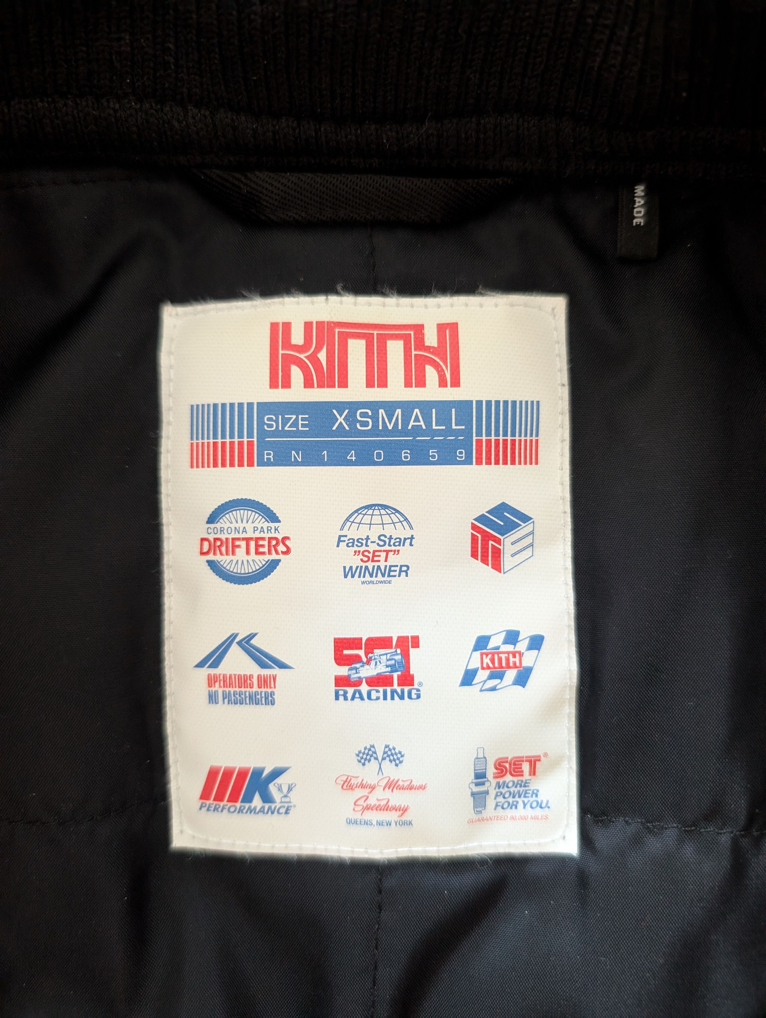 Kith Kith Racing Jacket - Black - XS - w/ Receipt Size US XS / EU 42 / 0 - 8 Thumbnail
