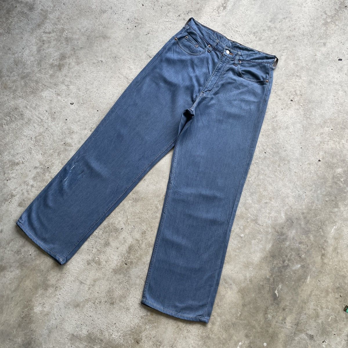Levi's Vintage Levi’s 529 Soft Denim Baggy Pants W32x31 Size US 32 / EU 48 - 2 Thumbnail