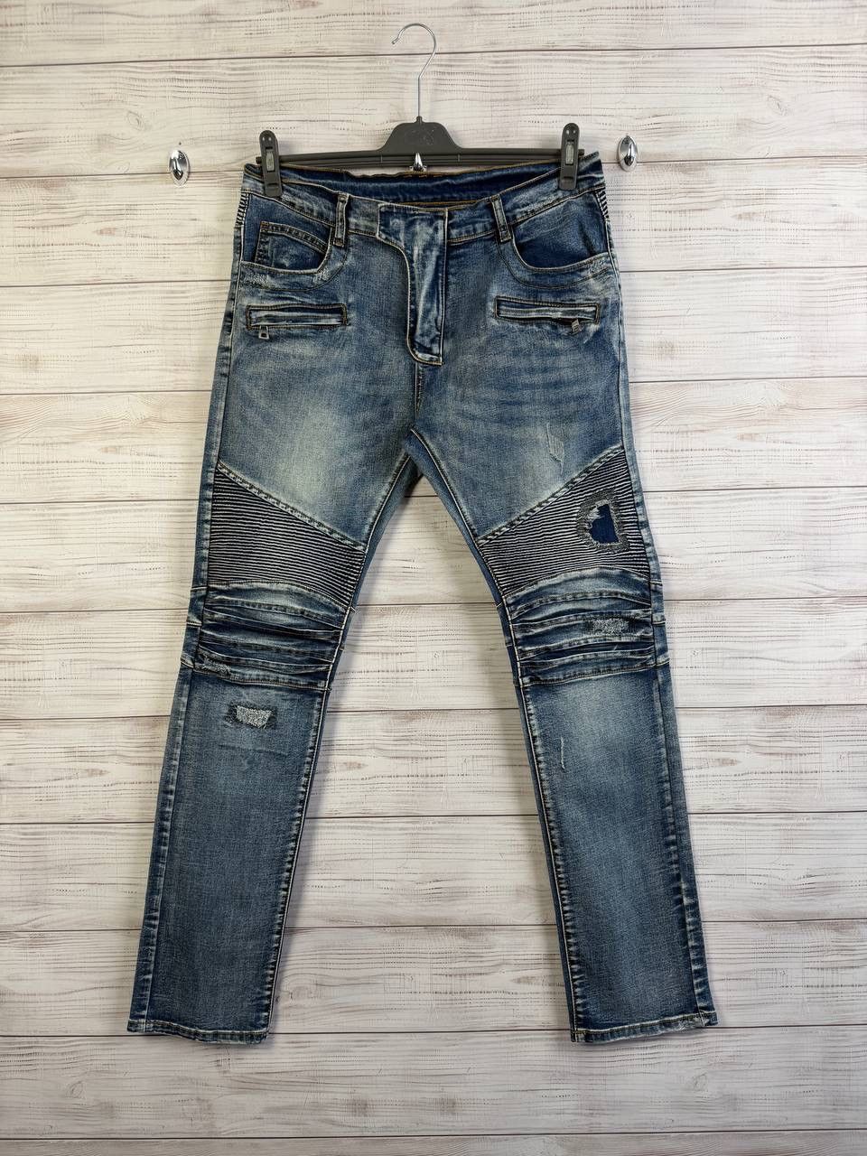 Balmain Balmain | Jeans | Balmain Biker Jean Size US 34 / EU 50 - 1 Thumbnail