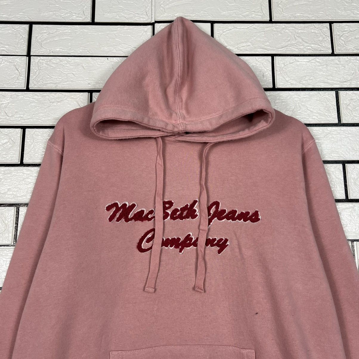 Macbeth MACBETH JEANS COMPANY Big Logo Pullover Hoodies #4263-C194 Size L / US 10 / IT 46 - 2 Thumbnail