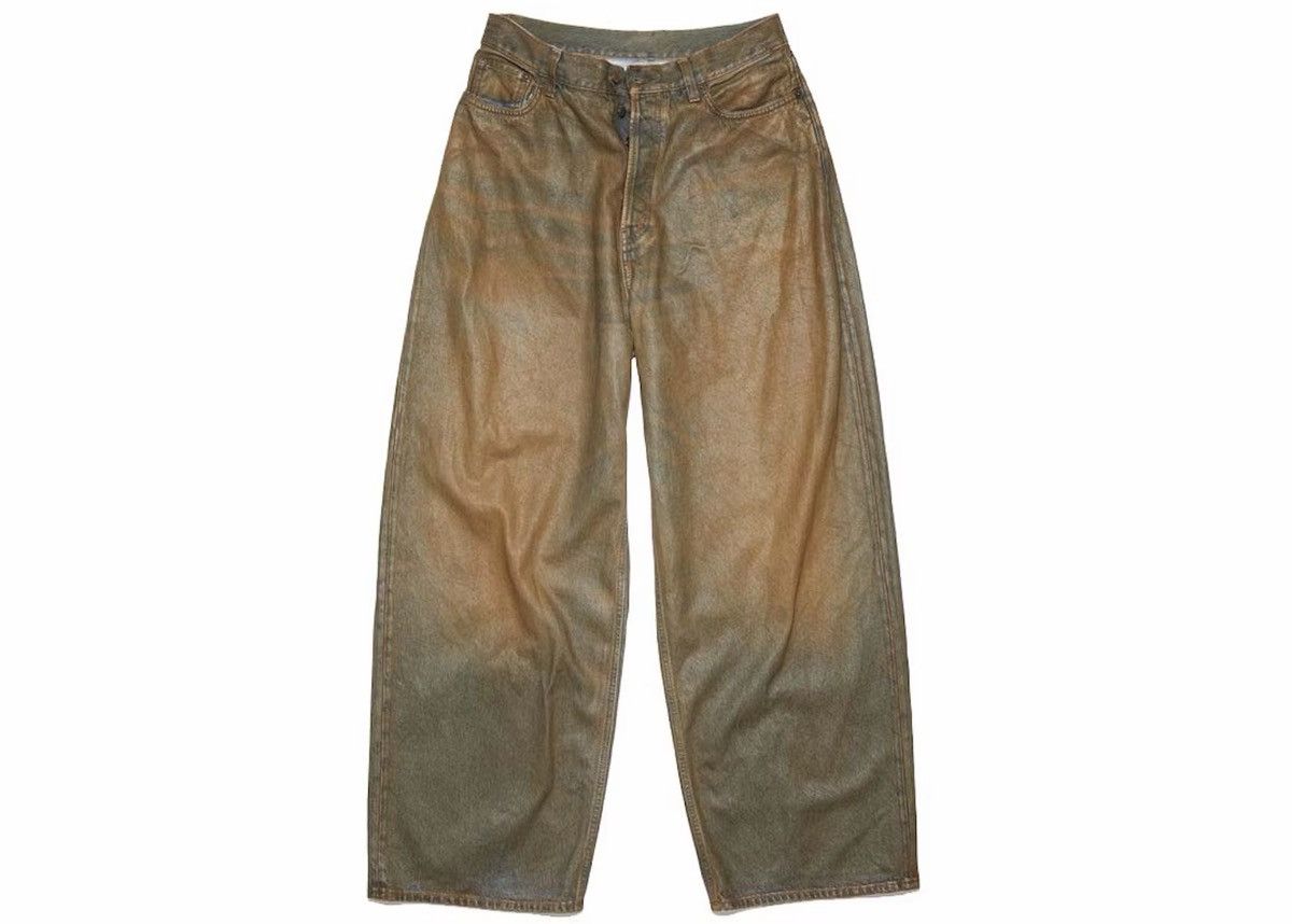 Acne Studios acne studios 2023m brown waxed denim Size US 30 / EU 46 - 1 Thumbnail