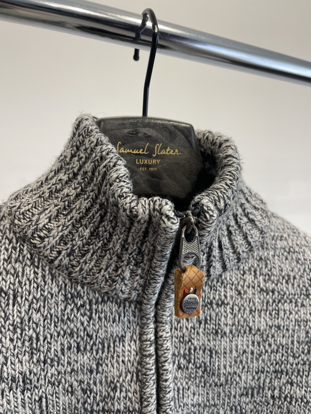 Superdry Superdry Premium Knit Quarter-Zip Mock Neck Sweater - Size M Size US M / EU 48-50 / 2 - 3 Thumbnail