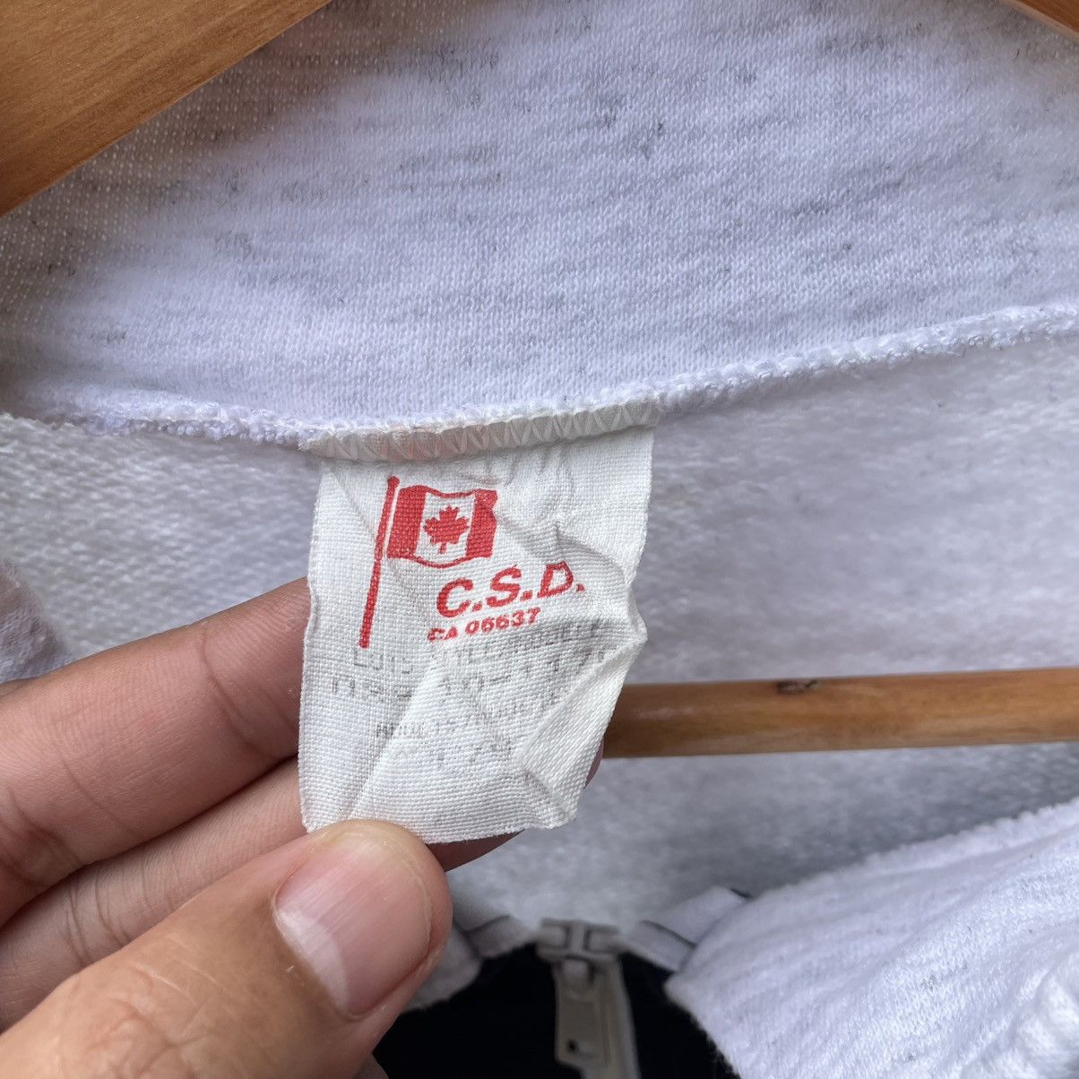 Vintage 🔥Vintage Niagara Falls Canada Flag half Zipper Sweatshirts Size US M / EU 48-50 / 2 - 9 Thumbnail