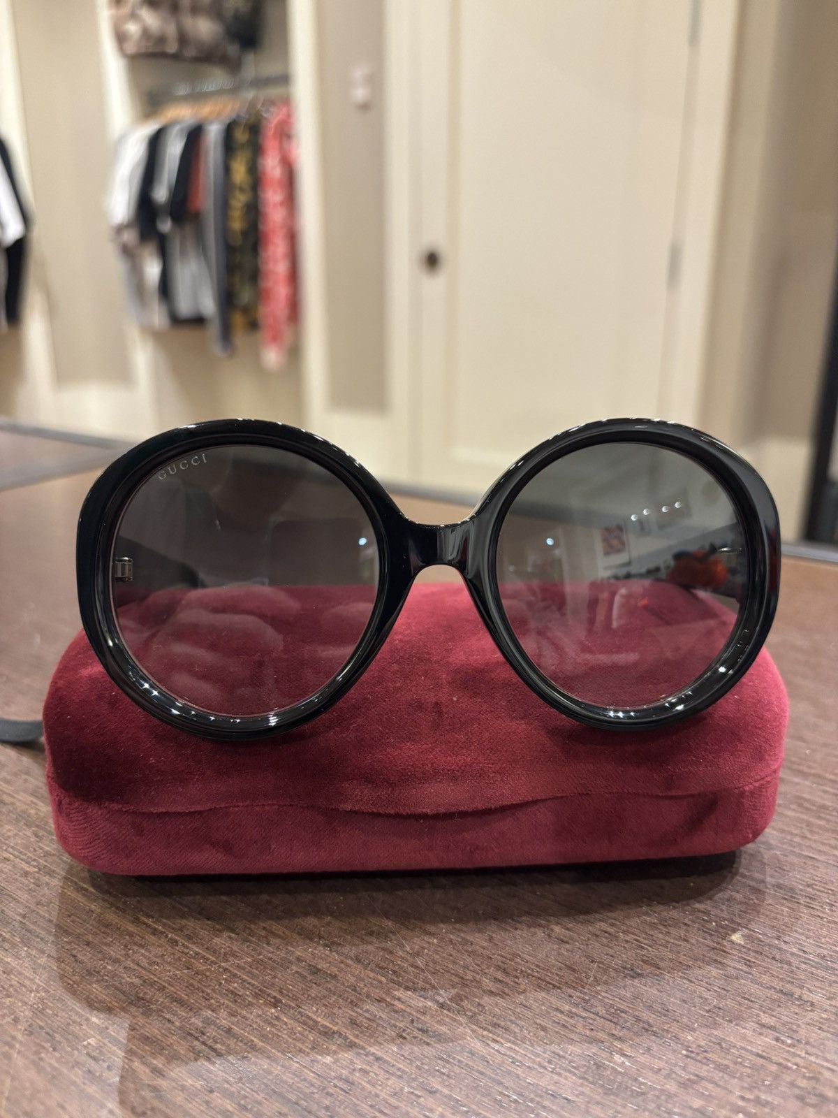 Gucci Gucci Round Sunglasses Size ONE SIZE - 2 Thumbnail