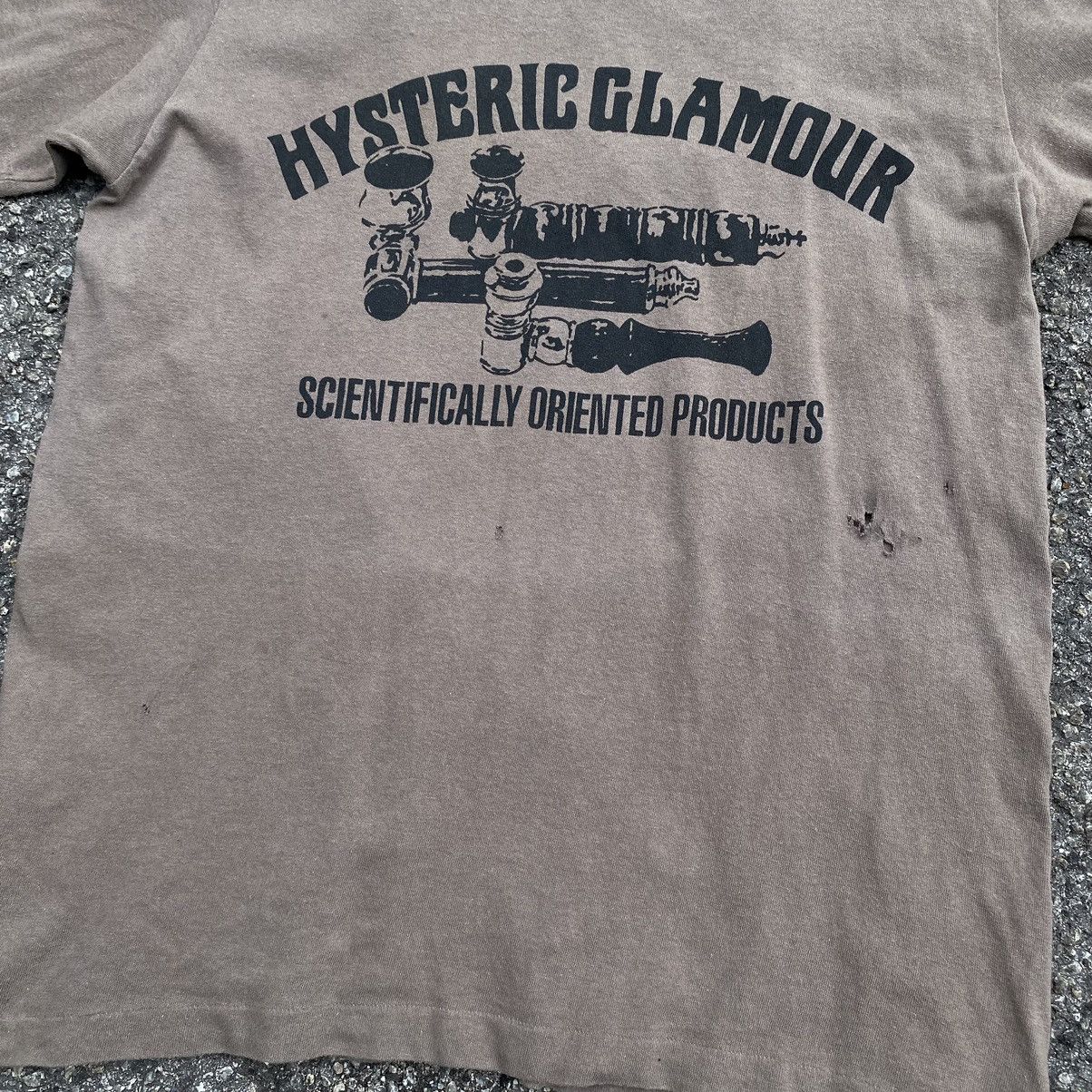Hysteric Glamour Hysteric Glamour Scientifically Vintage Distressed Brown Size US M / EU 48-50 / 2 - 11 Thumbnail