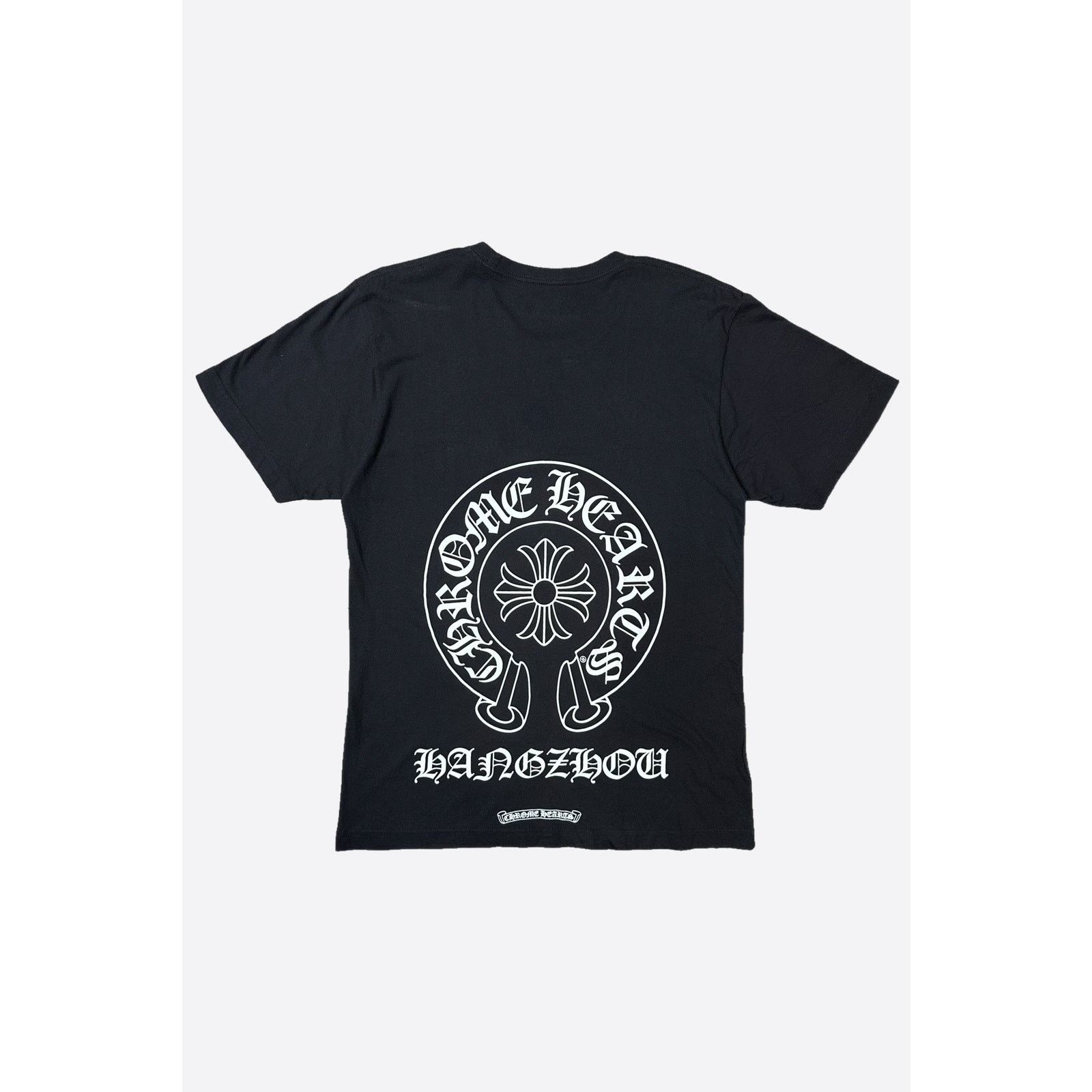 トップス Vintage Chrome Hearts horse tokyo tee Chrome Hearts Horse Shoe Logo Pocket T-Shirt White – Common Hype