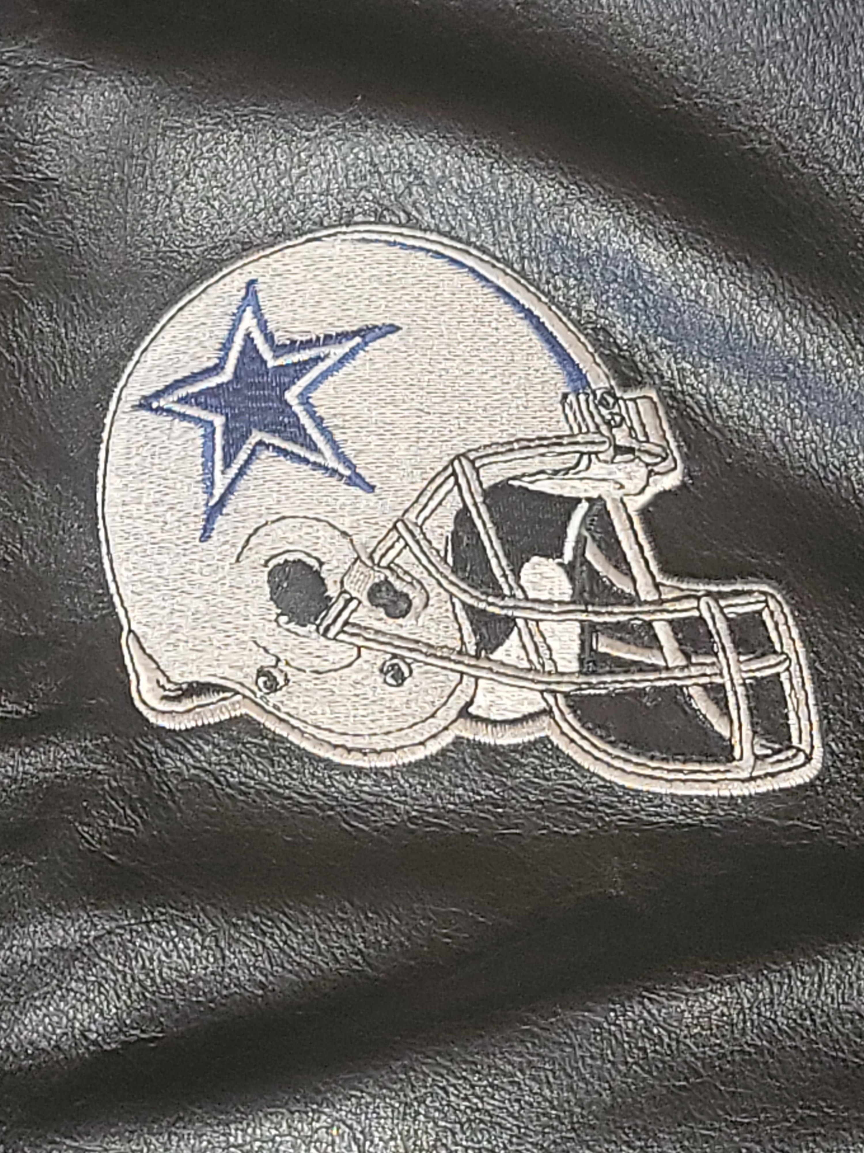 Starter Vintage Starter Dallas Cowboys Genuine Leather Coat Size US XL / EU 56 / 4 - 10 Thumbnail