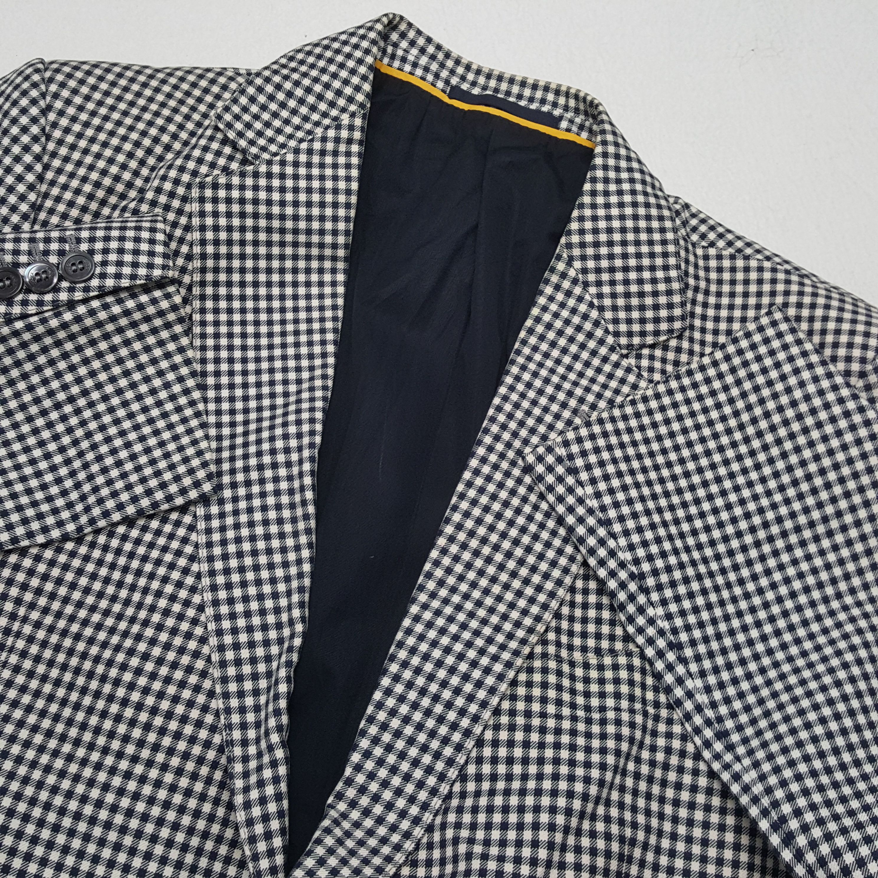 Gucci × Vintage Vintage GUCCI Italian Fashion Brand Blazer Size 38S - 11 Thumbnail