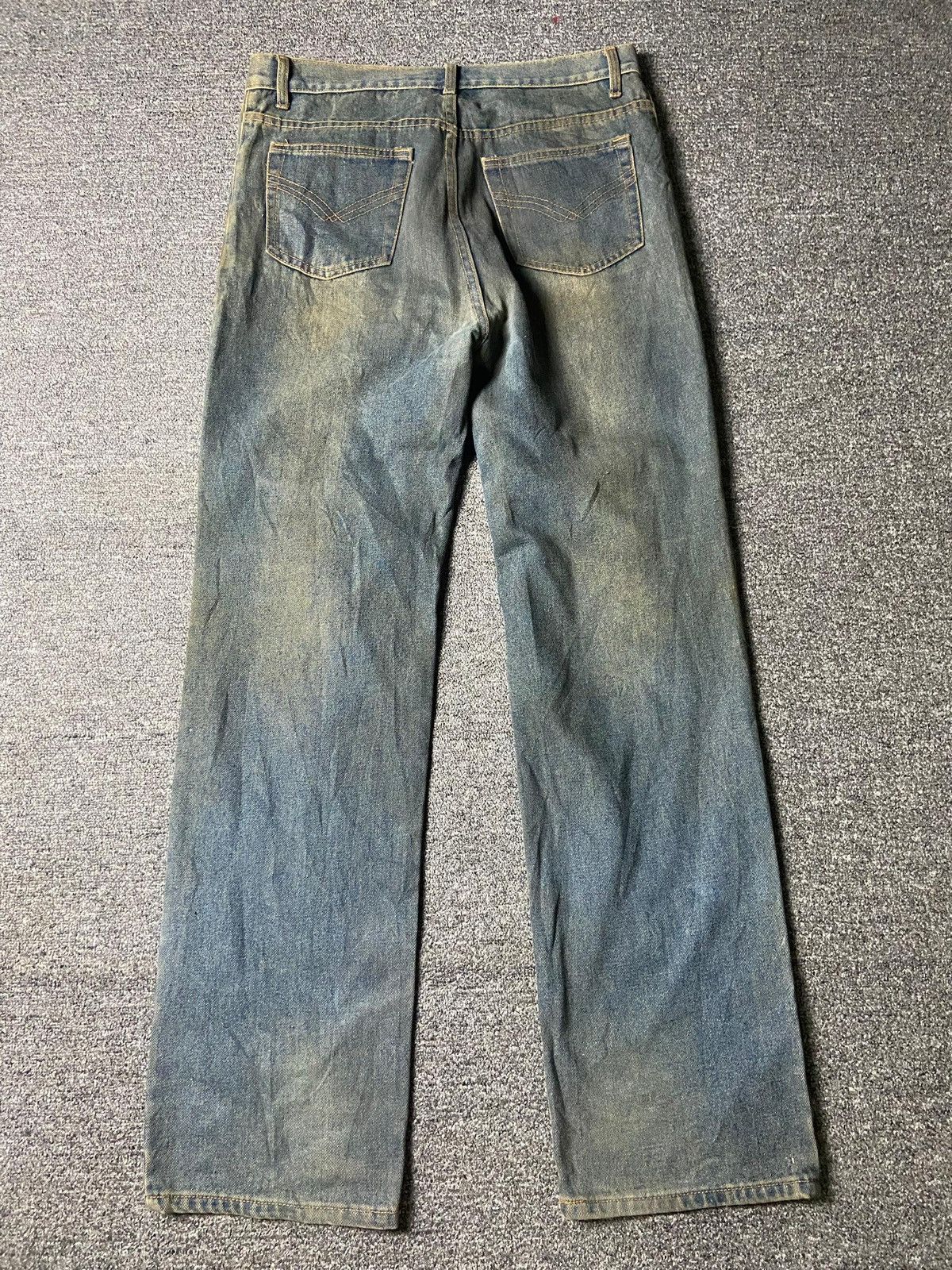 Japanese Brand Vintage GARAM DEBUTANT Straight Cut Jeans (139) Size US 34 / EU 50 - 2 Thumbnail