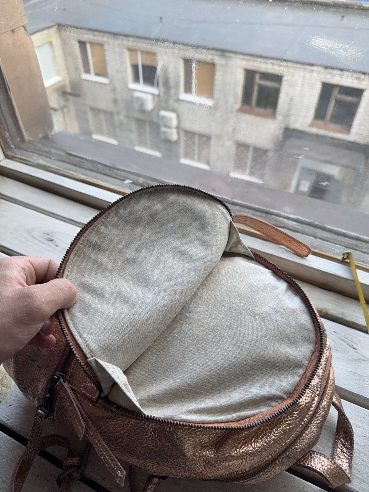 LIEBESKIND BERLIN Vintage LIEBESKIND BERLIN faded Leather backpack pink gold Size ONE SIZE - 15 Thumbnail