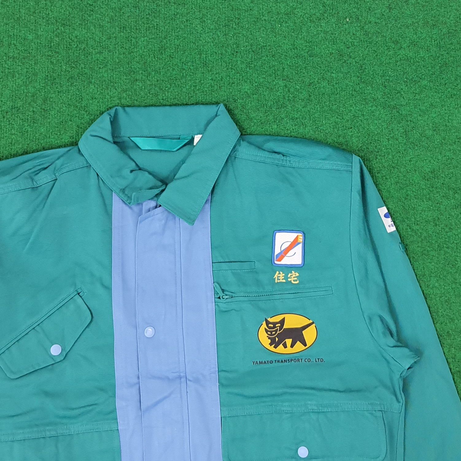 Japanese Brand Vintage Yamato Transports Japan Brand Logo Jacket C243N27 Size US L / EU 52-54 / 3 - 3 Thumbnail