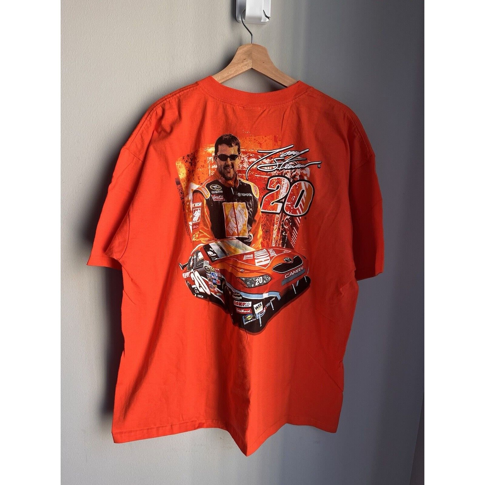 NASCAR VINTAGE NASCAR TONY STEWART HOME DEPOT RACING ORG TEE 2XL Size US XXL / EU 58 / 5 - 2 Thumbnail