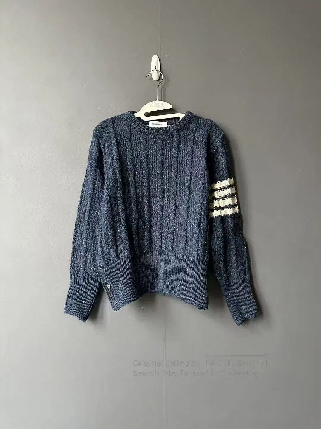 Thom Browne Thom Browne Blue Sweater| Size US M / EU 48-50 / 2 - 1 Thumbnail