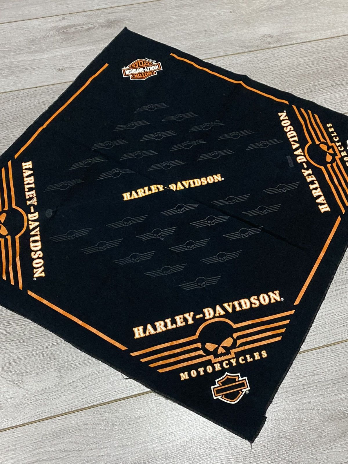 Harley Davidson Harley Davidson vintage scarf head durag hat Size ONE SIZE - 2 Thumbnail