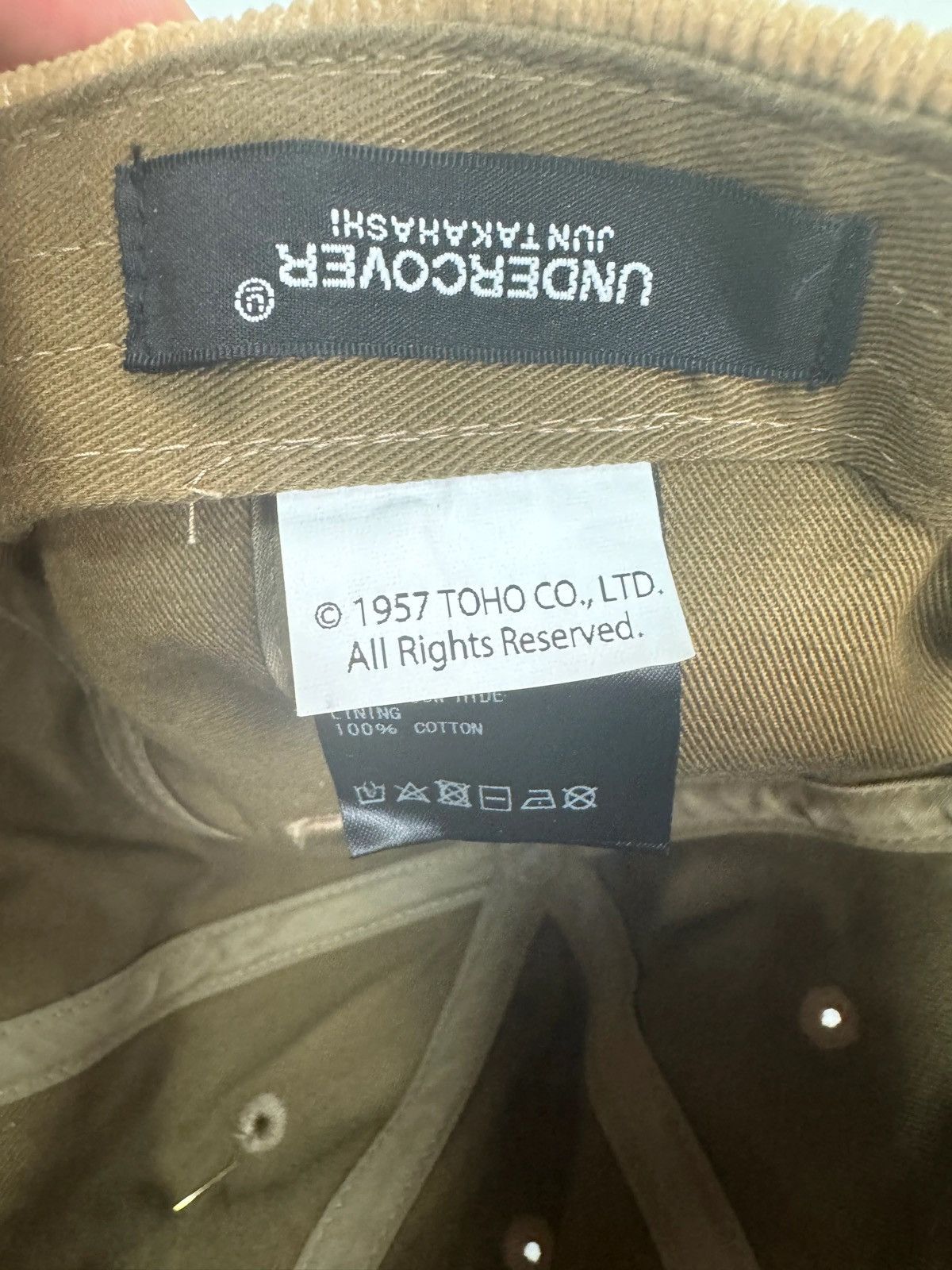 Undercover UNDERCOVER BUNNY HAT BEIGE TAN SZ:OS Size ONE SIZE - 7 Thumbnail