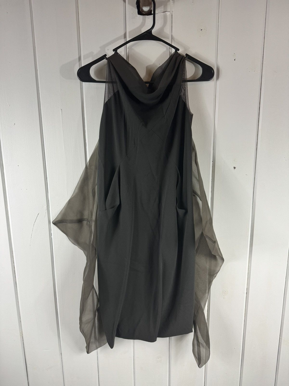 Rick Owens Rick Owen’s 08 Creatch Cape dress Size S / US 4 / IT 40 - 9 Thumbnail