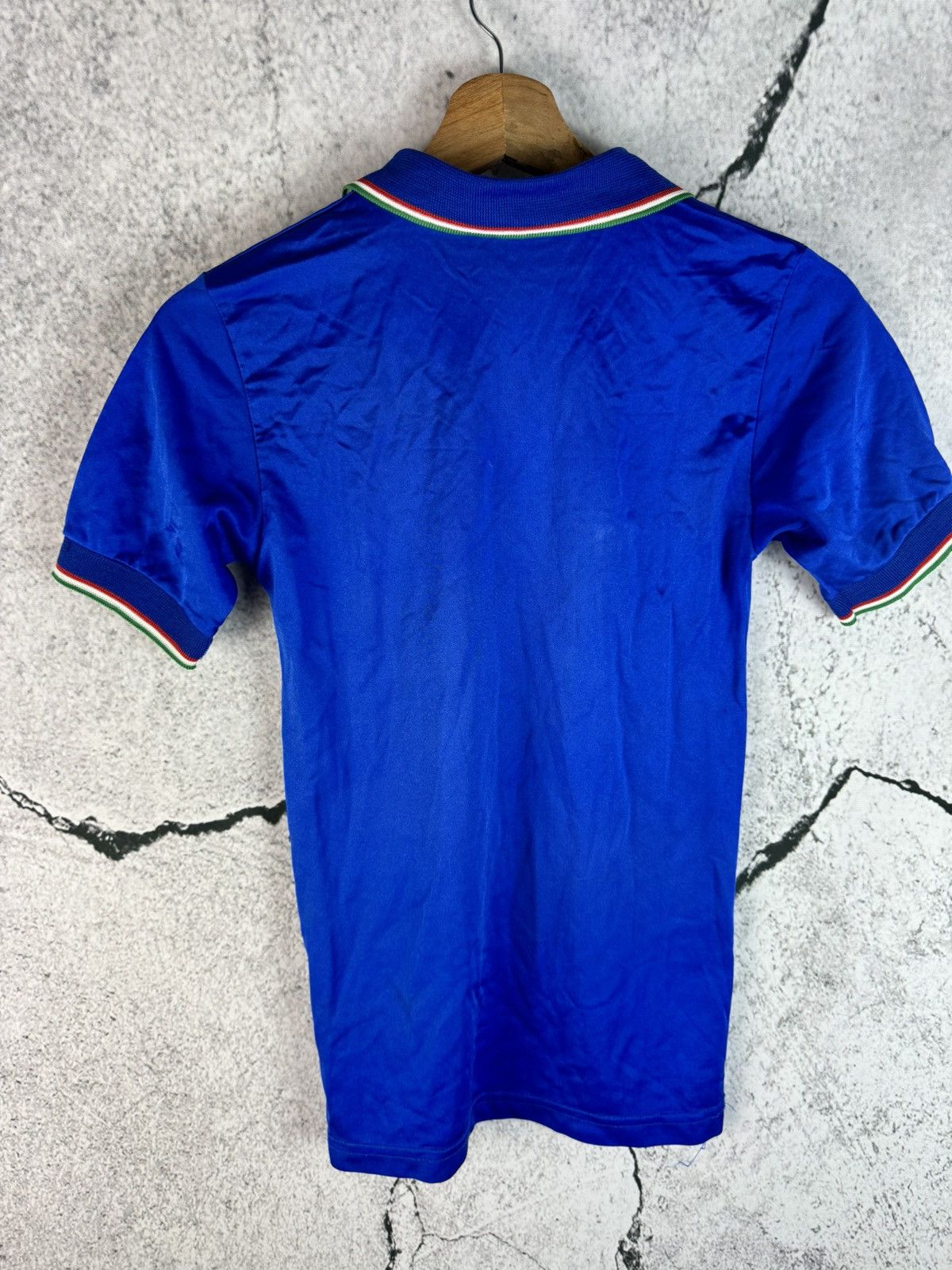 Diadora Vintage Italy 1987 Diadora world cup Azzurri soccer jersey Size US XXS / EU 40 - 2 Thumbnail