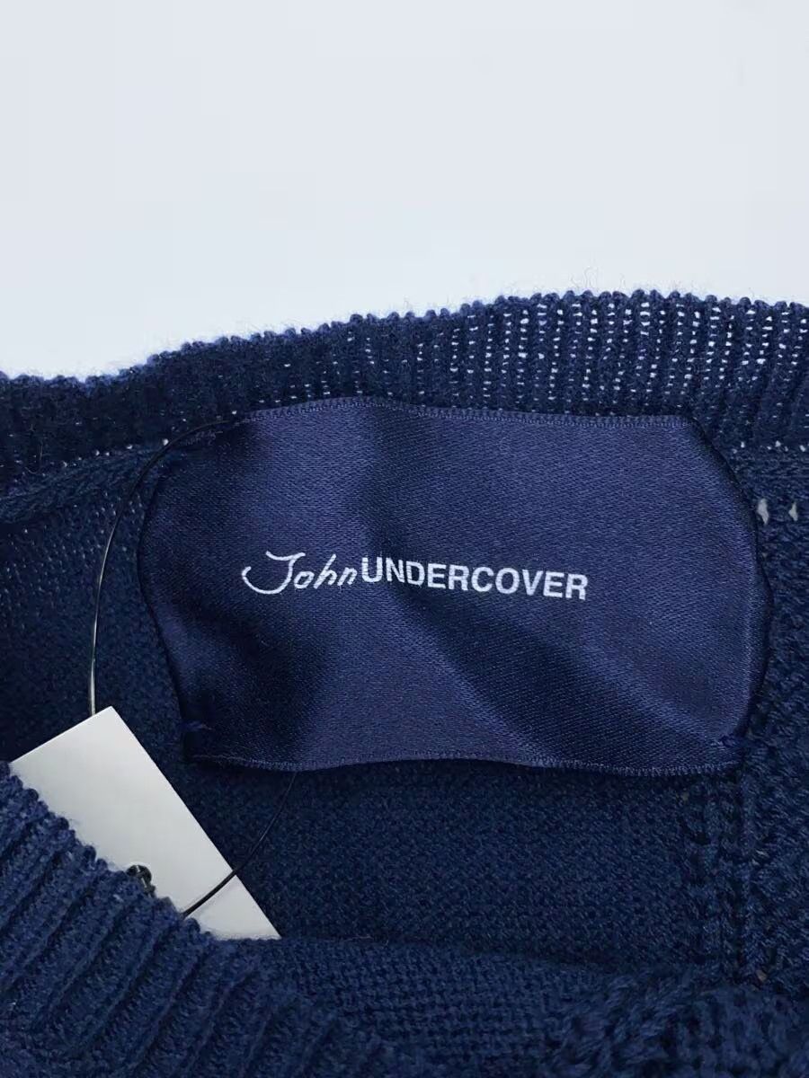 Undercover Two Tone Cable Knit Wool Sweater Size US L / EU 52-54 / 3 - 5 Thumbnail