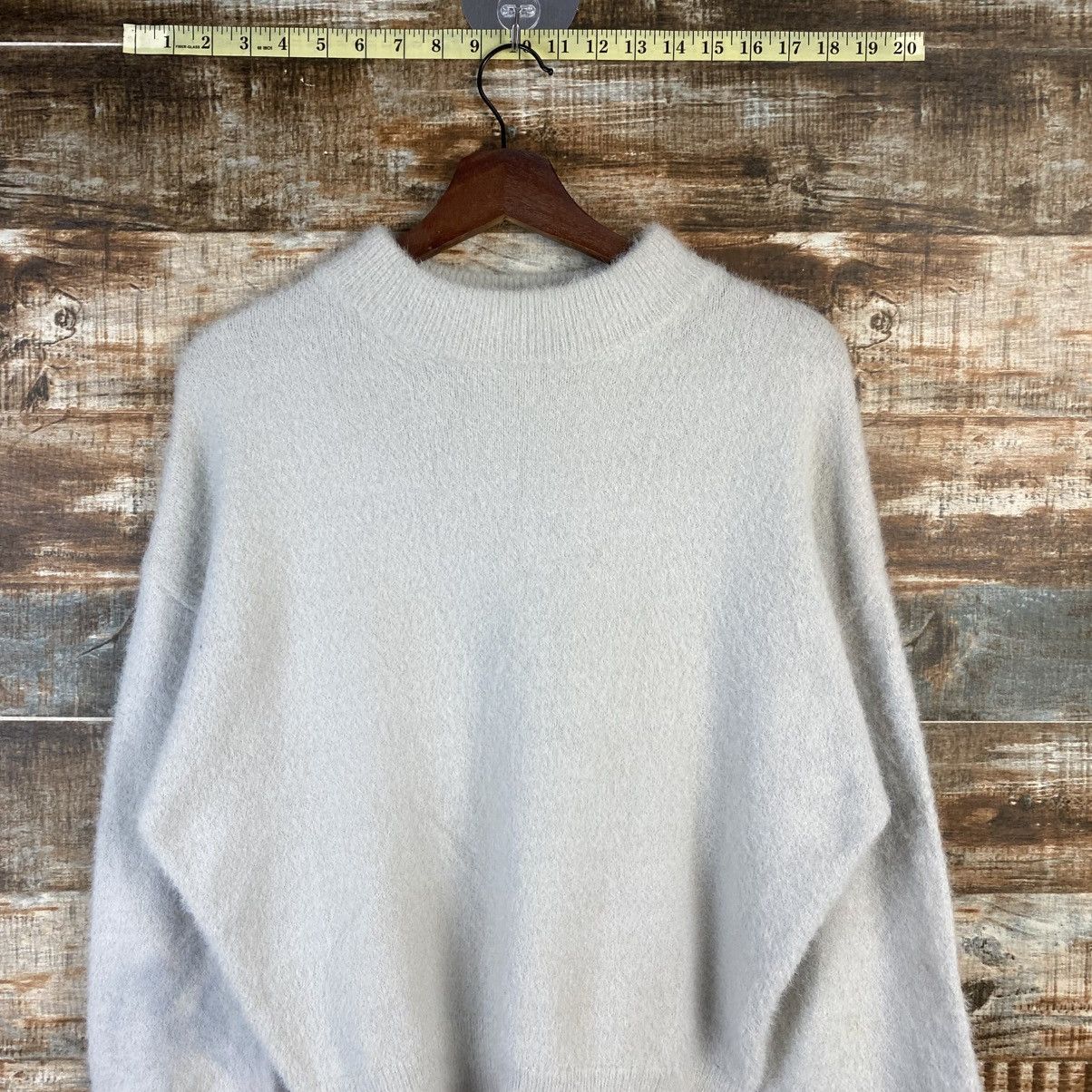 Vintage DL Be Radiance Blue Mohair Knitwear #C1171 Size M / US 6-8 / IT 42-44 - 2 Thumbnail