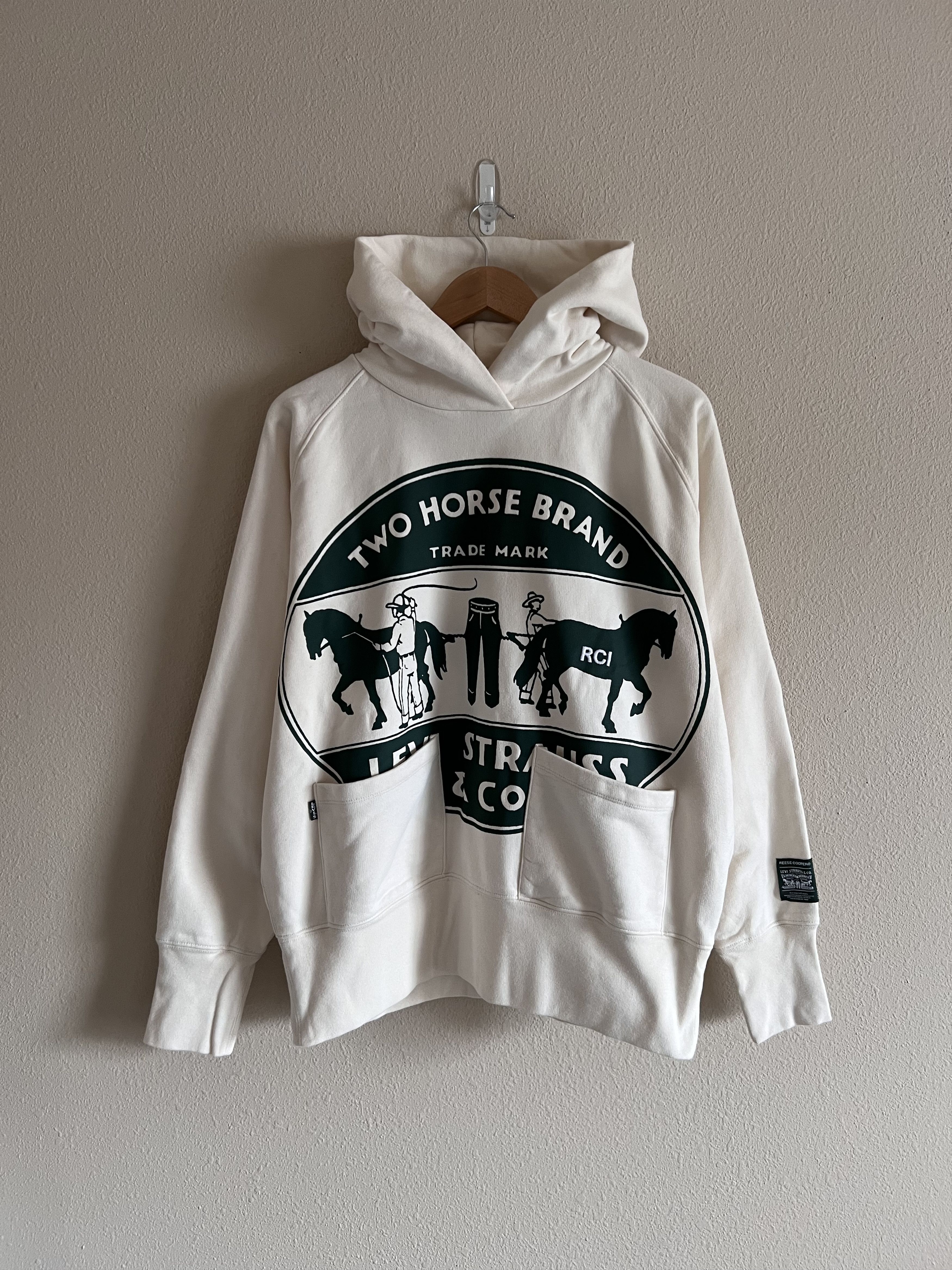 Levi's × Reese Cooper Reese Cooper Levi's Hooded Sweatshirt in Natural Size US XXL / EU 58 / 5 - 1 Thumbnail