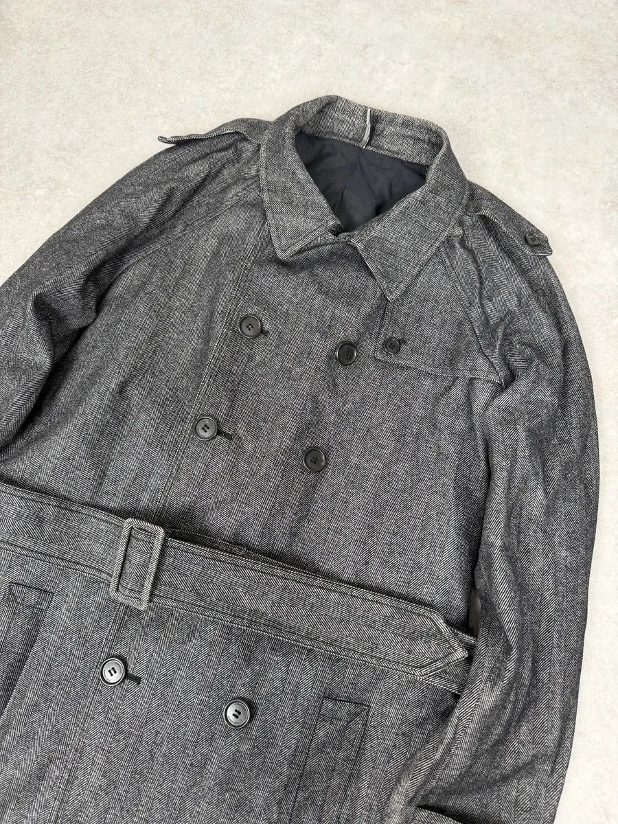 Dior AW2008 Dior Grey Wool Classy Belted Long Jacket Size US M / EU 48-50 / 2 - 10 Thumbnail