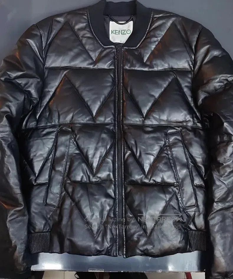 Kenzo Kenzo Quilted Leather Jacket . Size US M / EU 48-50 / 2 - 1 Thumbnail