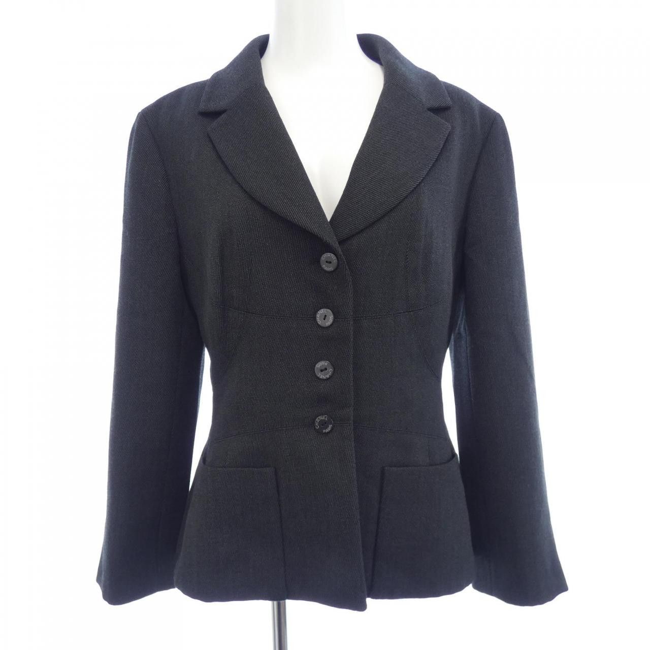 Chanel Chanel Chanel Jacket Textile Outerwear P14457V08171 DUTY FREE for USA Size ONE SIZE - 1 Thumbnail