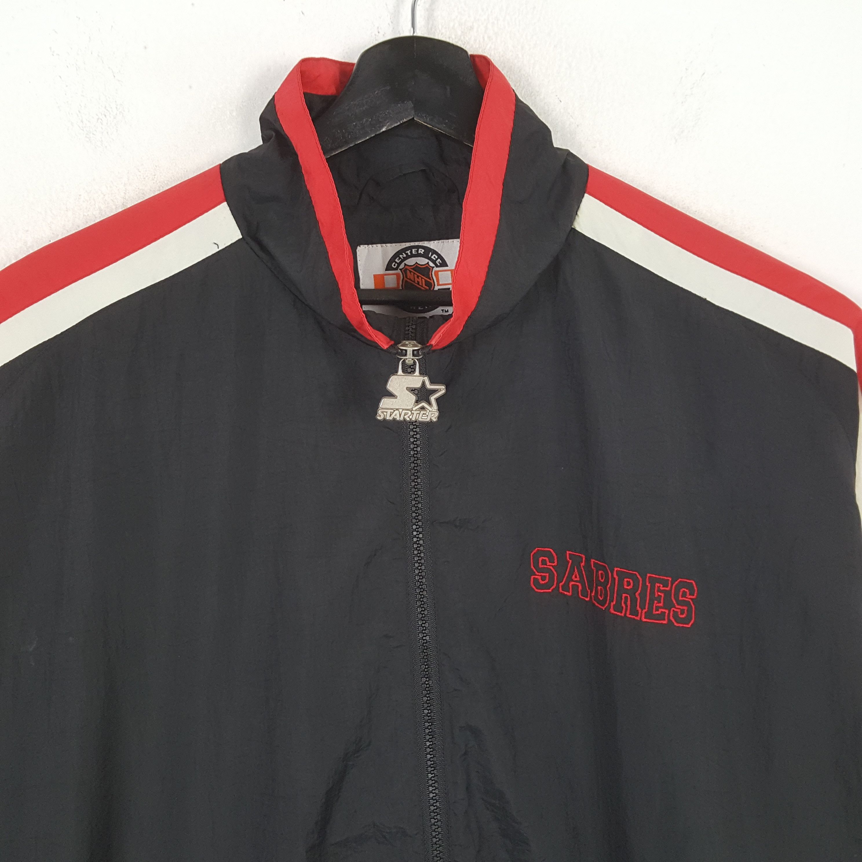 NHL × Starter × Vintage Buffalo Sabres Ice Hockey Team NHL Starter Jacket Size US XXL / EU 58 / 5 - 4 Thumbnail