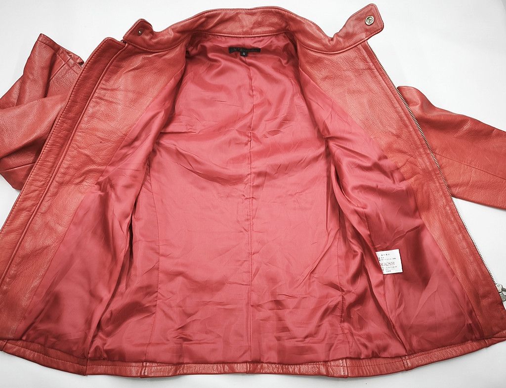 Y'2 Leather Y'2 LEATHER red riding women full leather jacket Size US XS / EU 42 / 0 - 5 Thumbnail