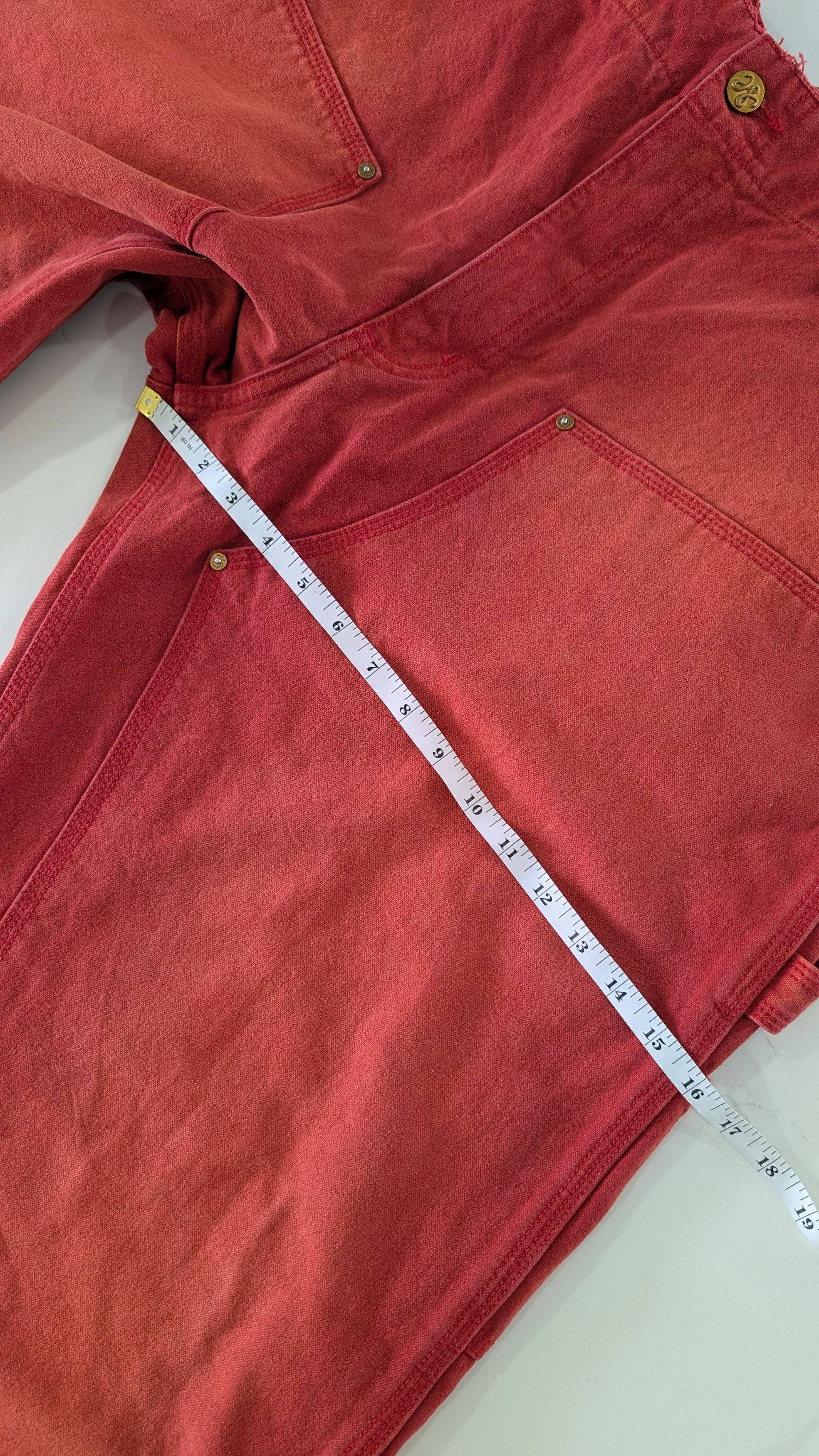 Willy Chavarria Willy Chavarria Red Workwear Toluca Pant Small Size US 38 / EU 54 - 13 Thumbnail