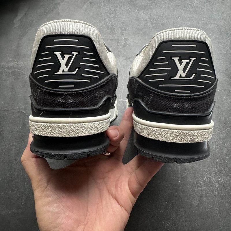 Louis Vuitton Louis Vuitton Trainer Panda Low-Top Sneakers -2508 Size US 7.5 / EU 40-41 - 3 Thumbnail