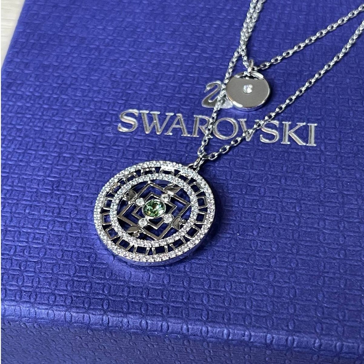 Swarovski Swarovski Symbolic Mandala Necklace White, Rhodium plated Size ONE SIZE - 11 Thumbnail