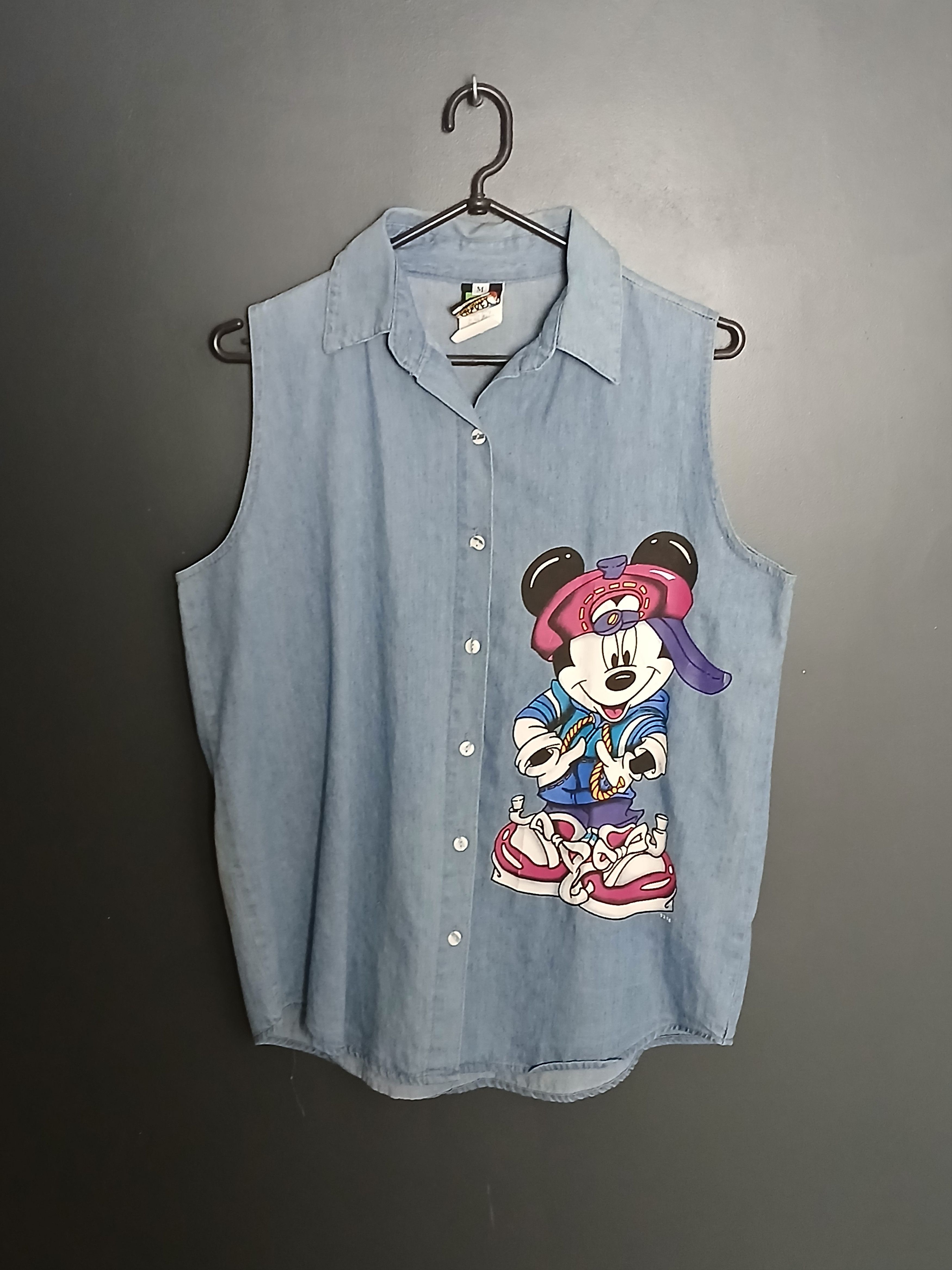 Disney × Vintage Vintage Disney Mickey Mouse Sleeveless Size US M / EU 48-50 / 2 - 1 Thumbnail