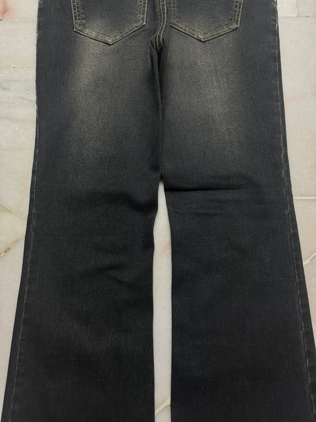 Tornado Mart flared darkwash archive japanese denim Size US 28 / EU 44 - 16 Thumbnail