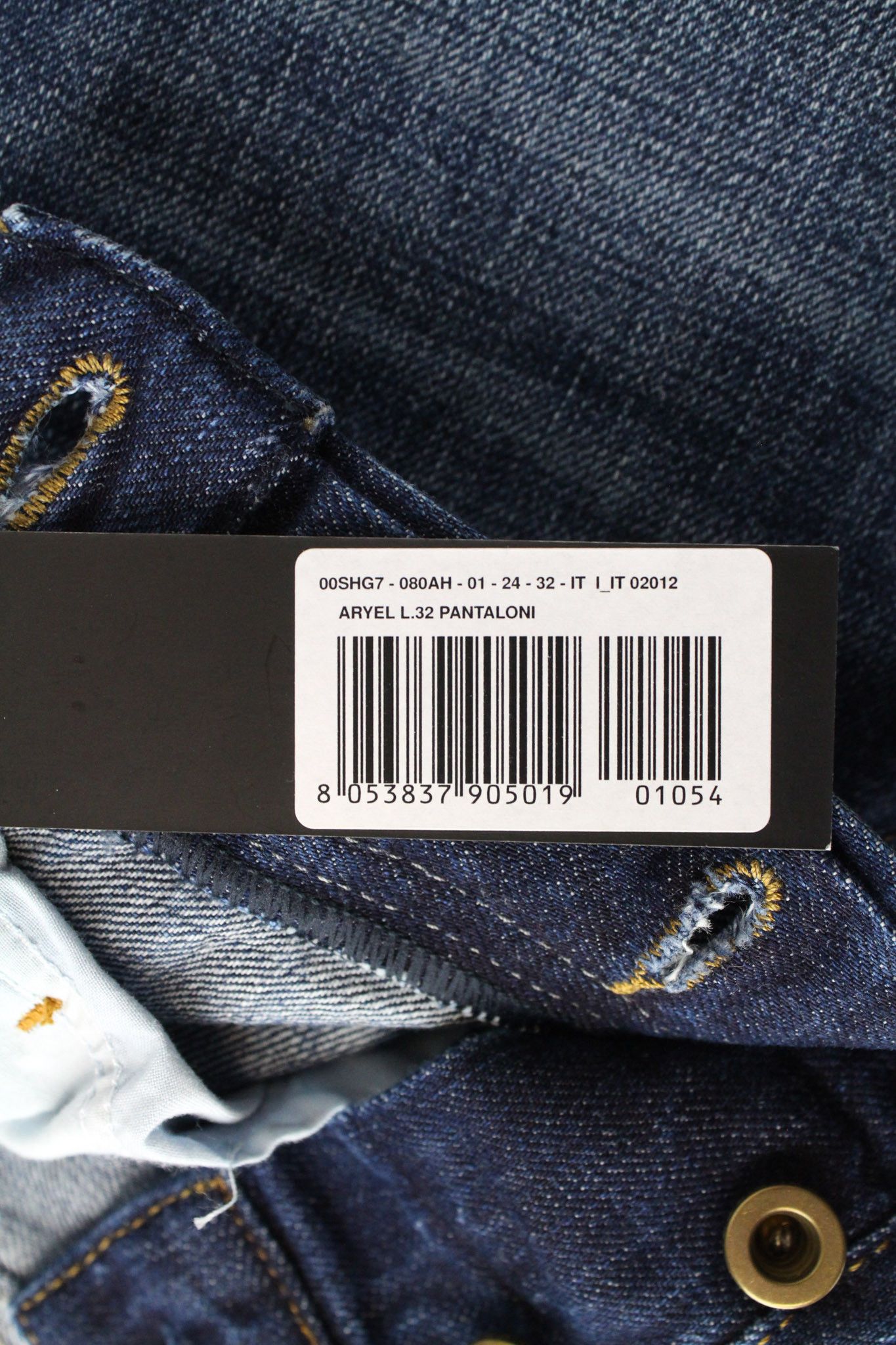 Diesel ARYEL 080AH W24/L32 Blue Ripped Jeans 71394 Size 24" / US 00 / IT 34 - 5 Thumbnail