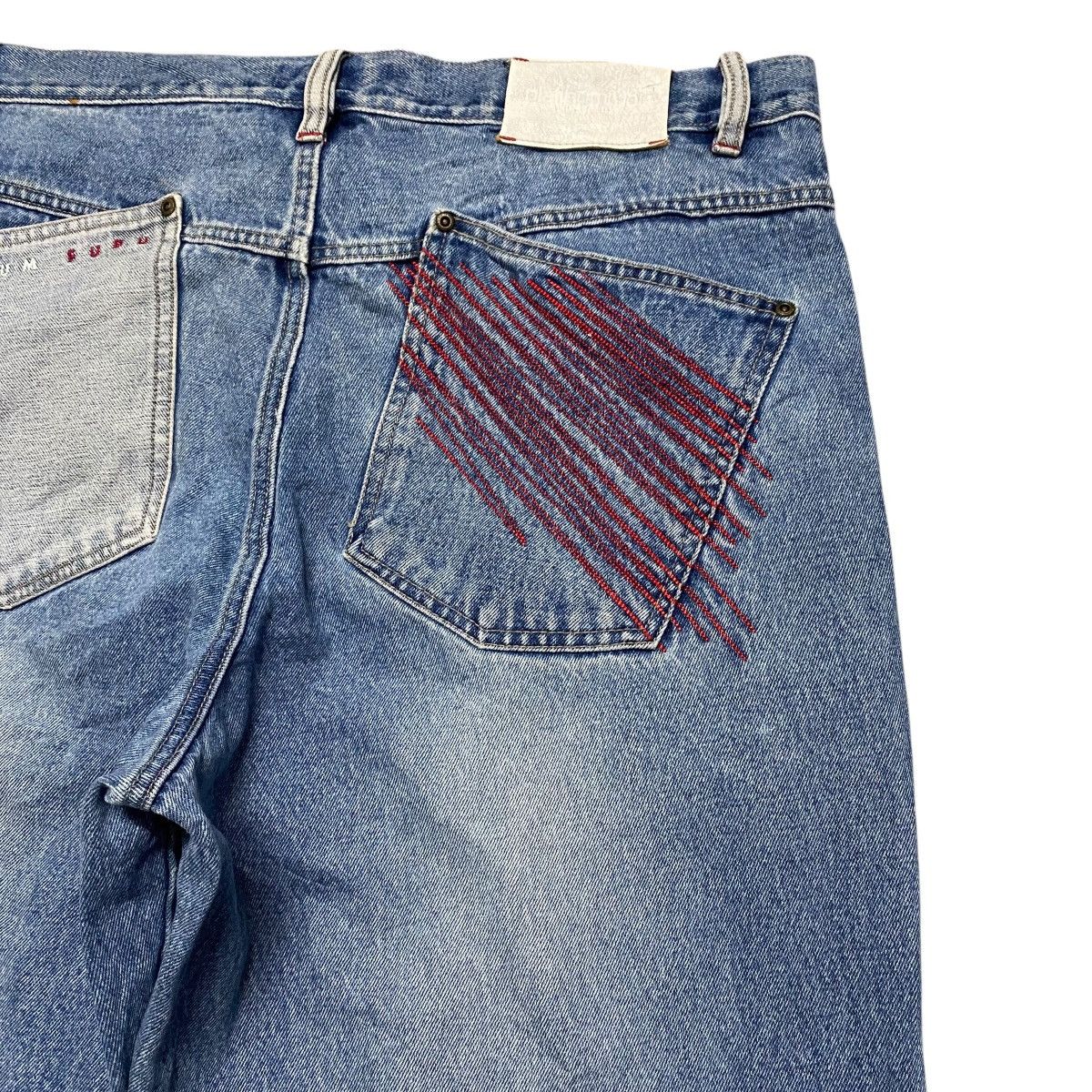 Fubu Vintage FUBU ALI BOMAYE Denim Baggy Jeans Size US 38 / EU 54 - 12 Thumbnail