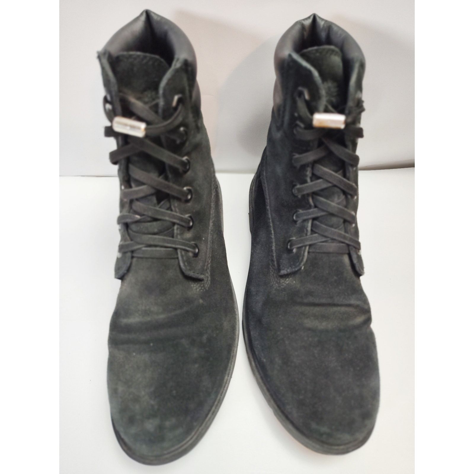 Timberland Timberland Women’s 6 Inch Black Nubuck Boots Size 7.5 Size US 7.5 / IT 37.5 - 2 Thumbnail