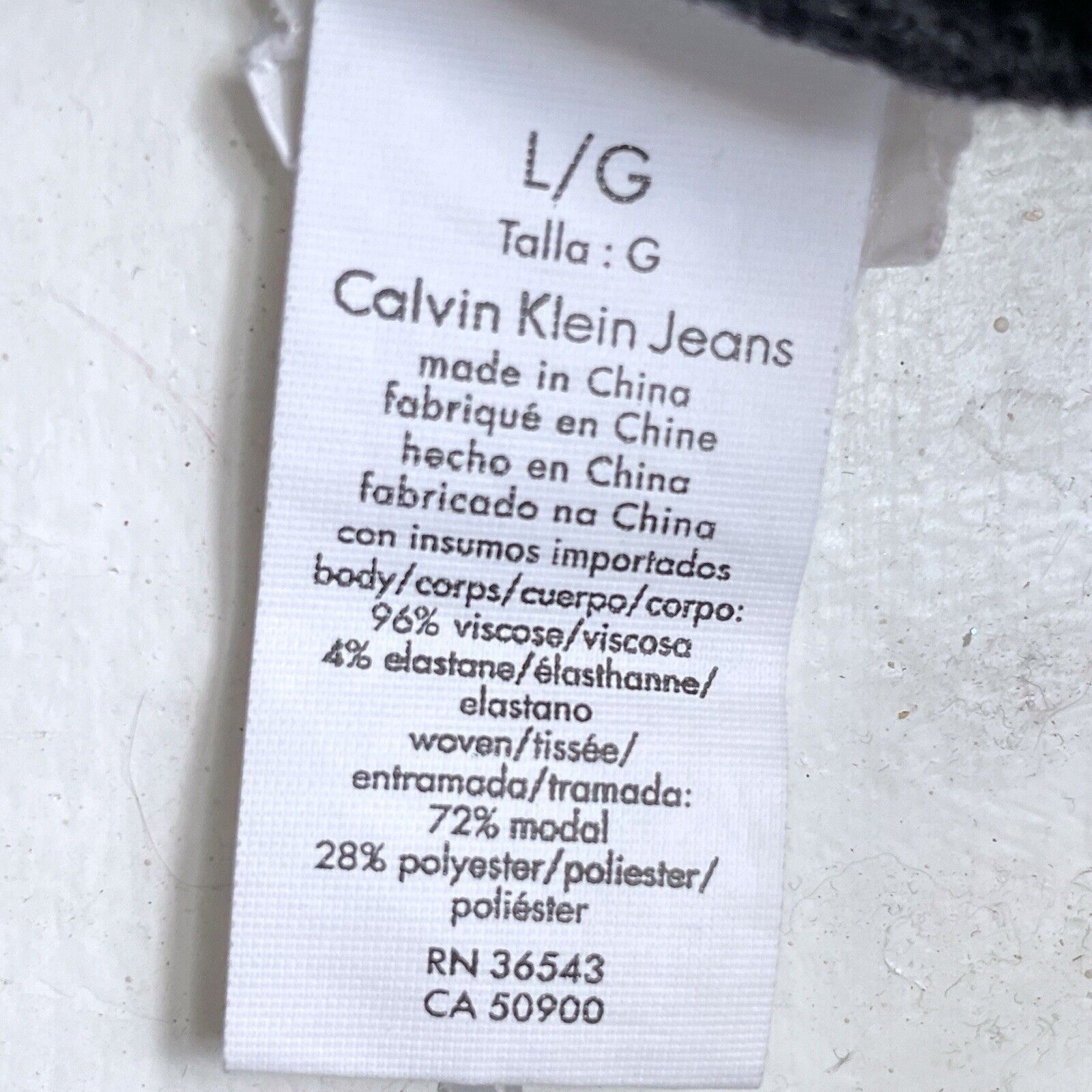 Calvin Klein CALVIN KLEIN Black Henley Top Blouse Mixed Fabrics Large Size L / US 10 / IT 46 - 3 Thumbnail